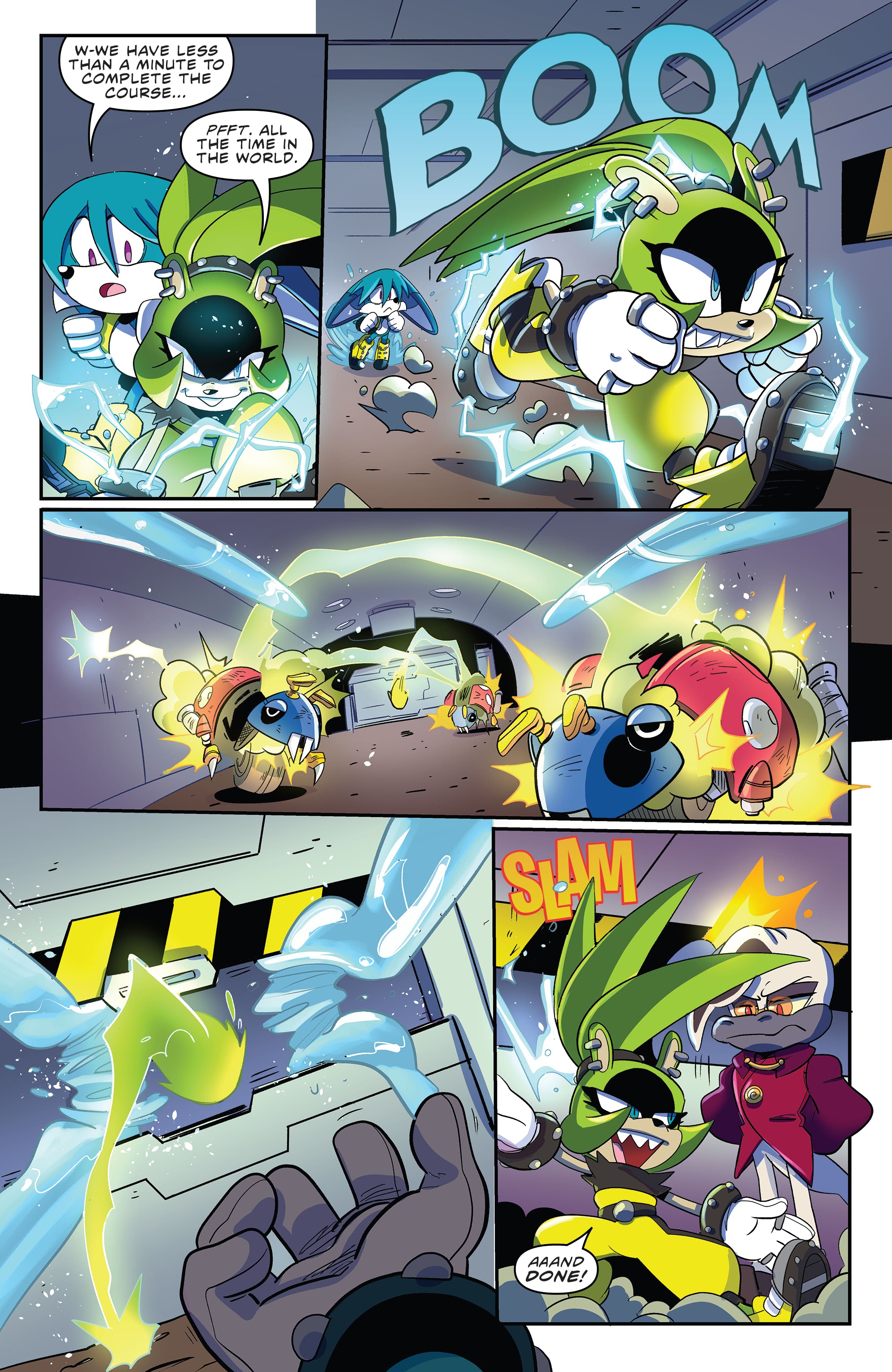 Read online Sonic the Hedgehog: Imposter Syndrome comic -  Issue #1 - 7