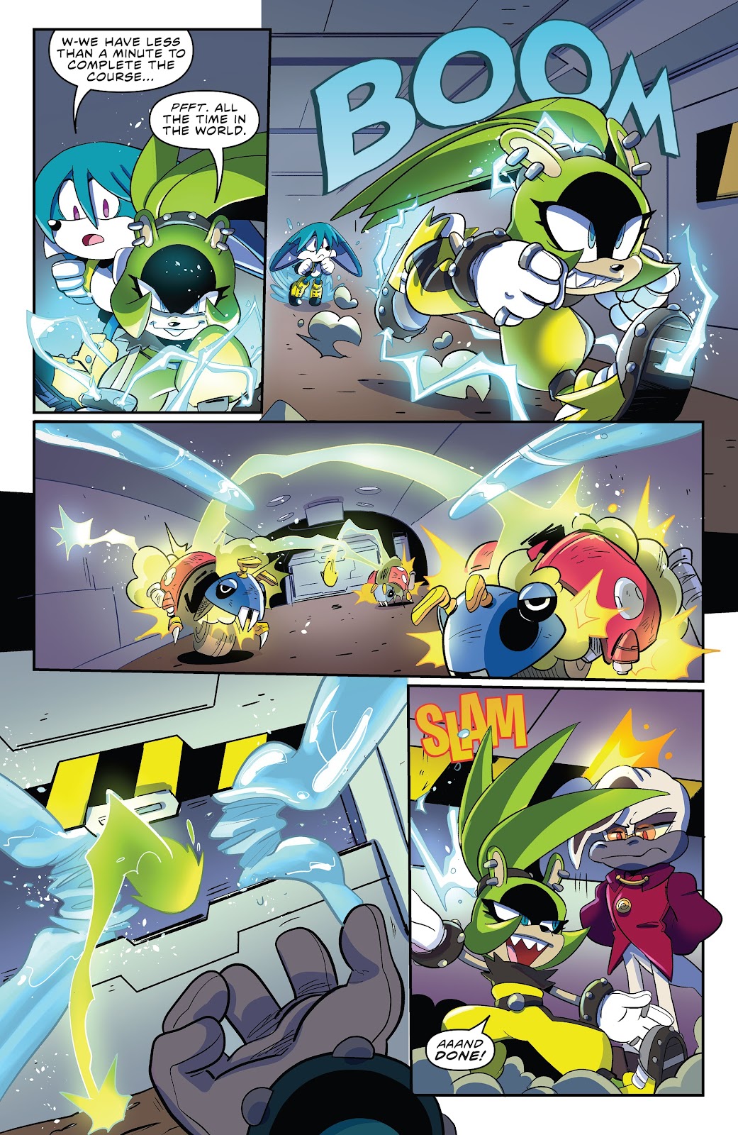 Sonic the Hedgehog: Imposter Syndrome issue 1 - Page 7
