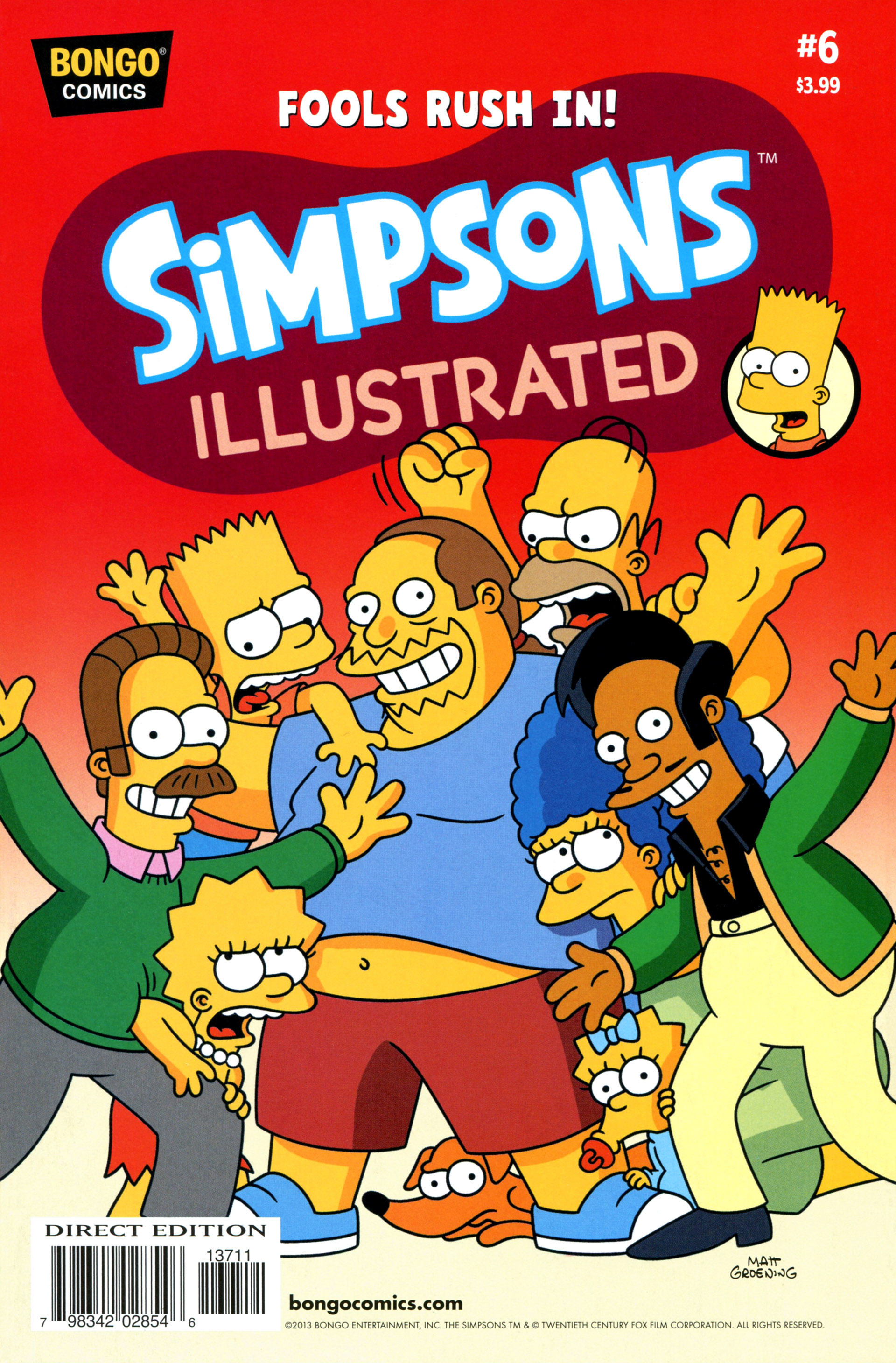 Read online Simpsons Illustrated (1991) comic -  Issue #6 - 1