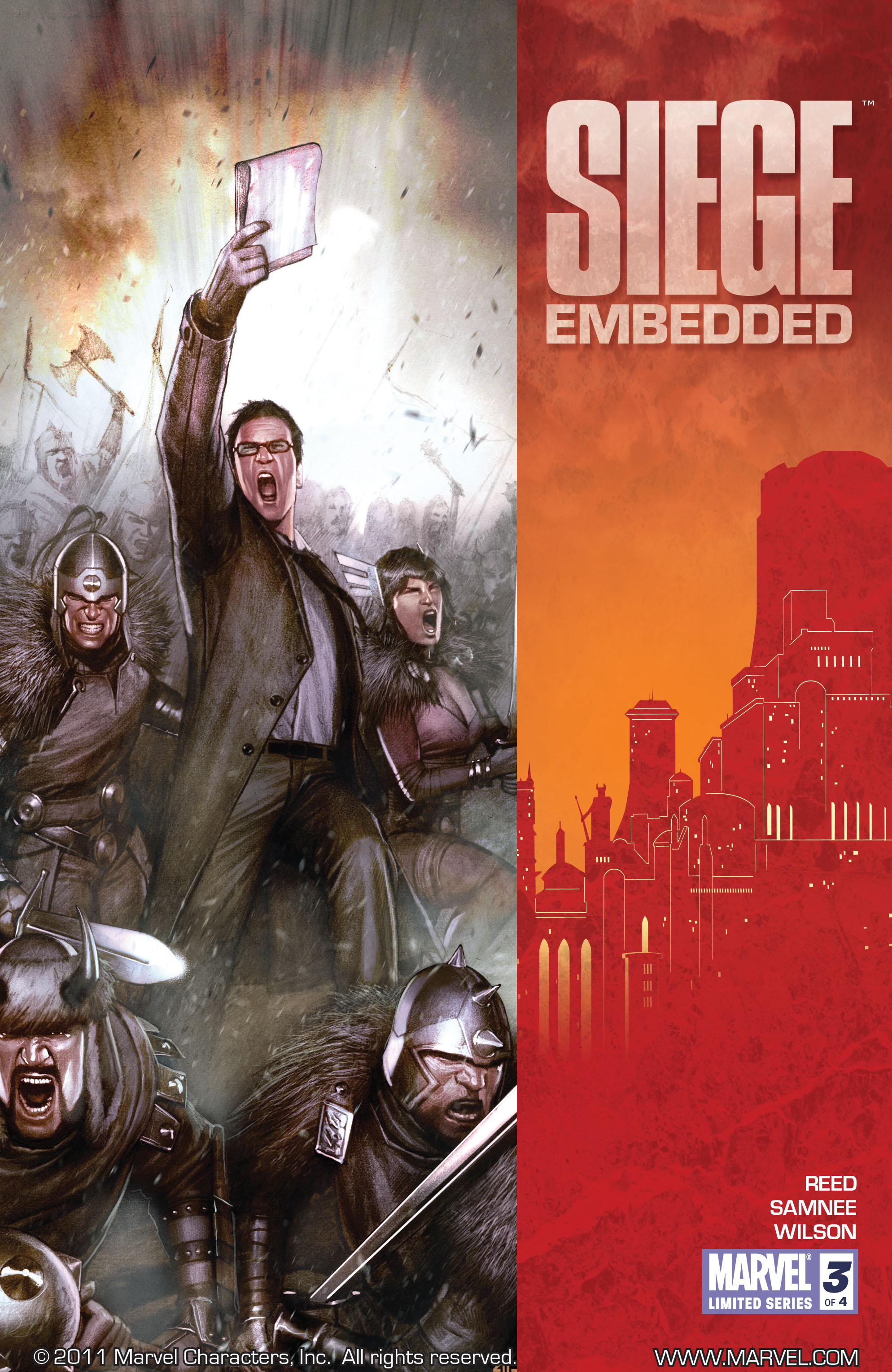 Read online Siege: Embedded comic -  Issue #3 - 1