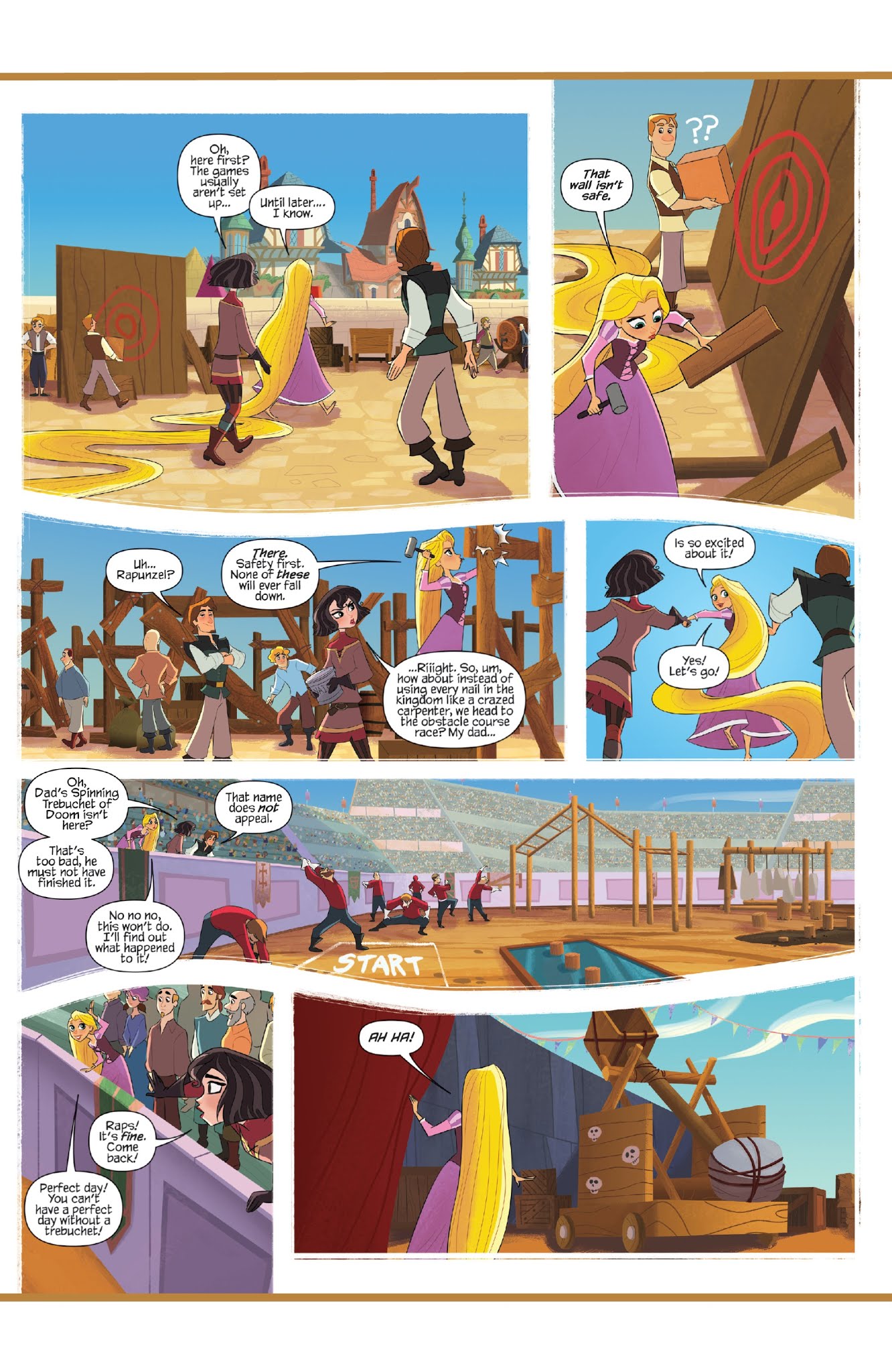 Read online Tangled: The Series: Hair-Raising Adventures comic -  Issue #1 - 17