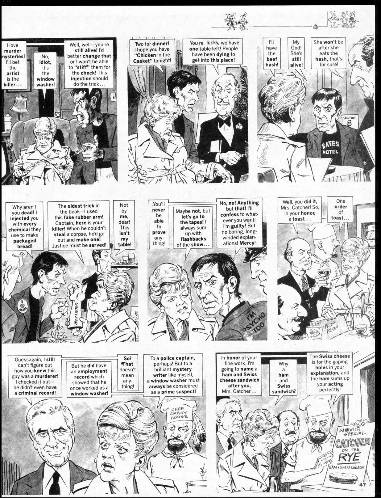 Read online MAD comic -  Issue #261 - 48