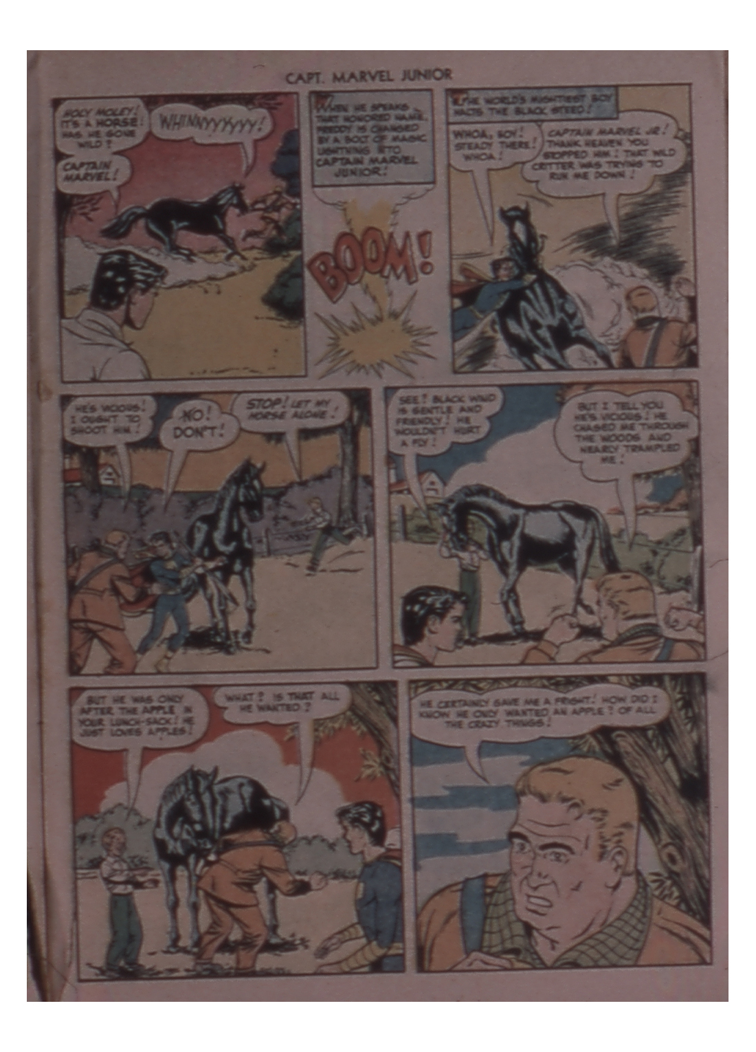 Read online Captain Marvel, Jr. comic -  Issue #80 - 17