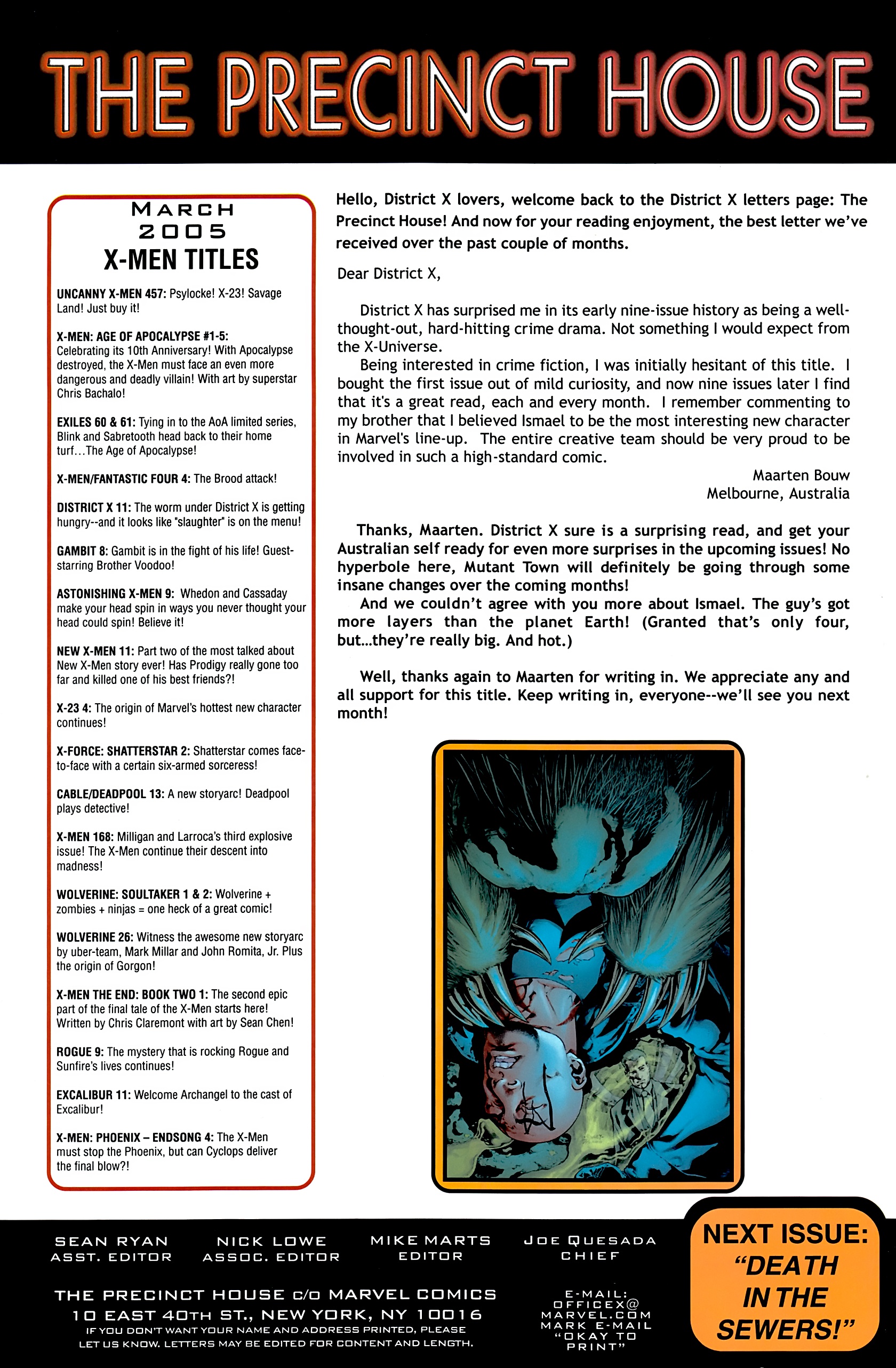 Read online District X comic -  Issue #11 - 25