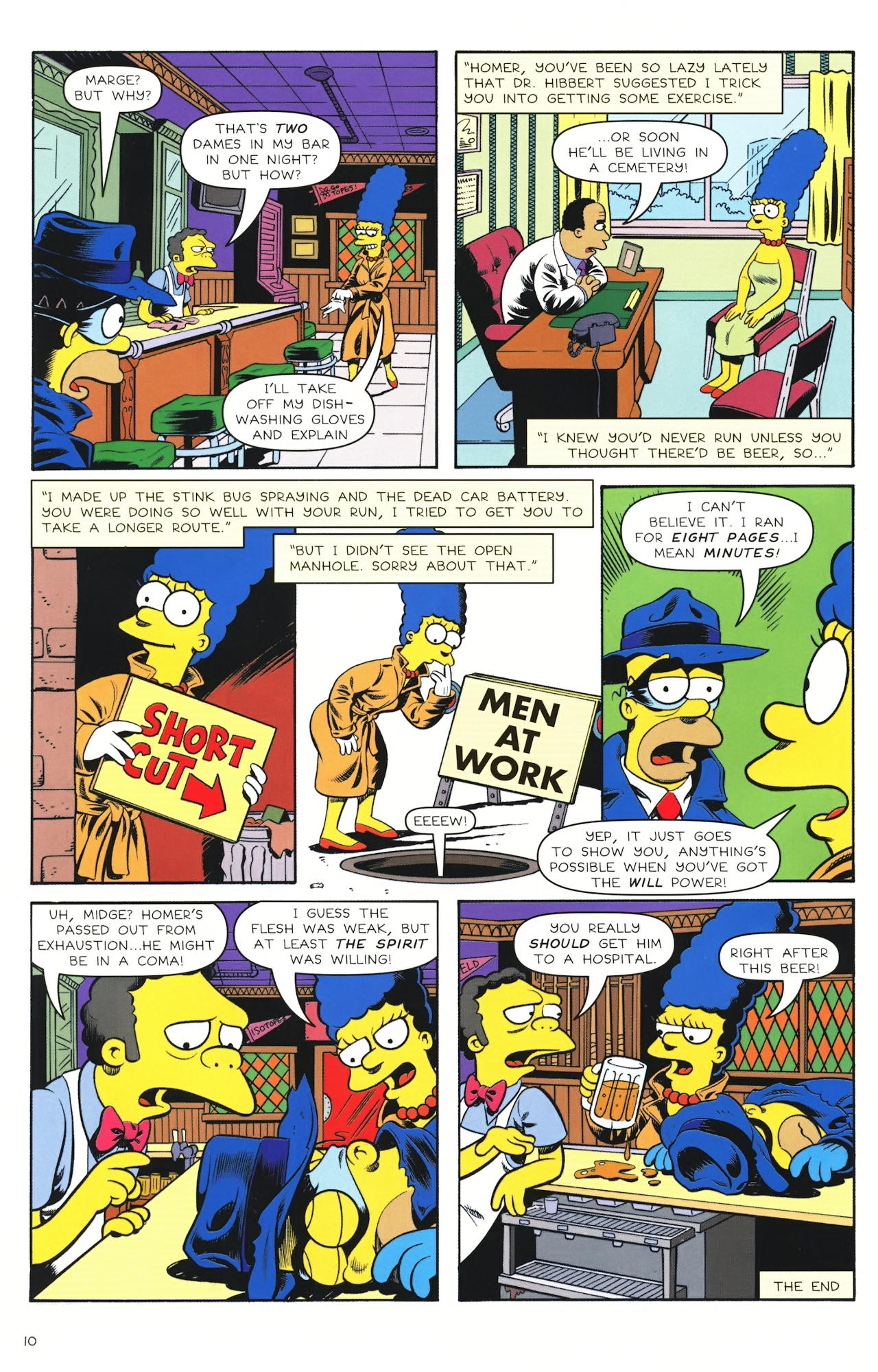 Read online Bongo Comics Presents Simpsons Super Spectacular comic -  Issue #8 - 12