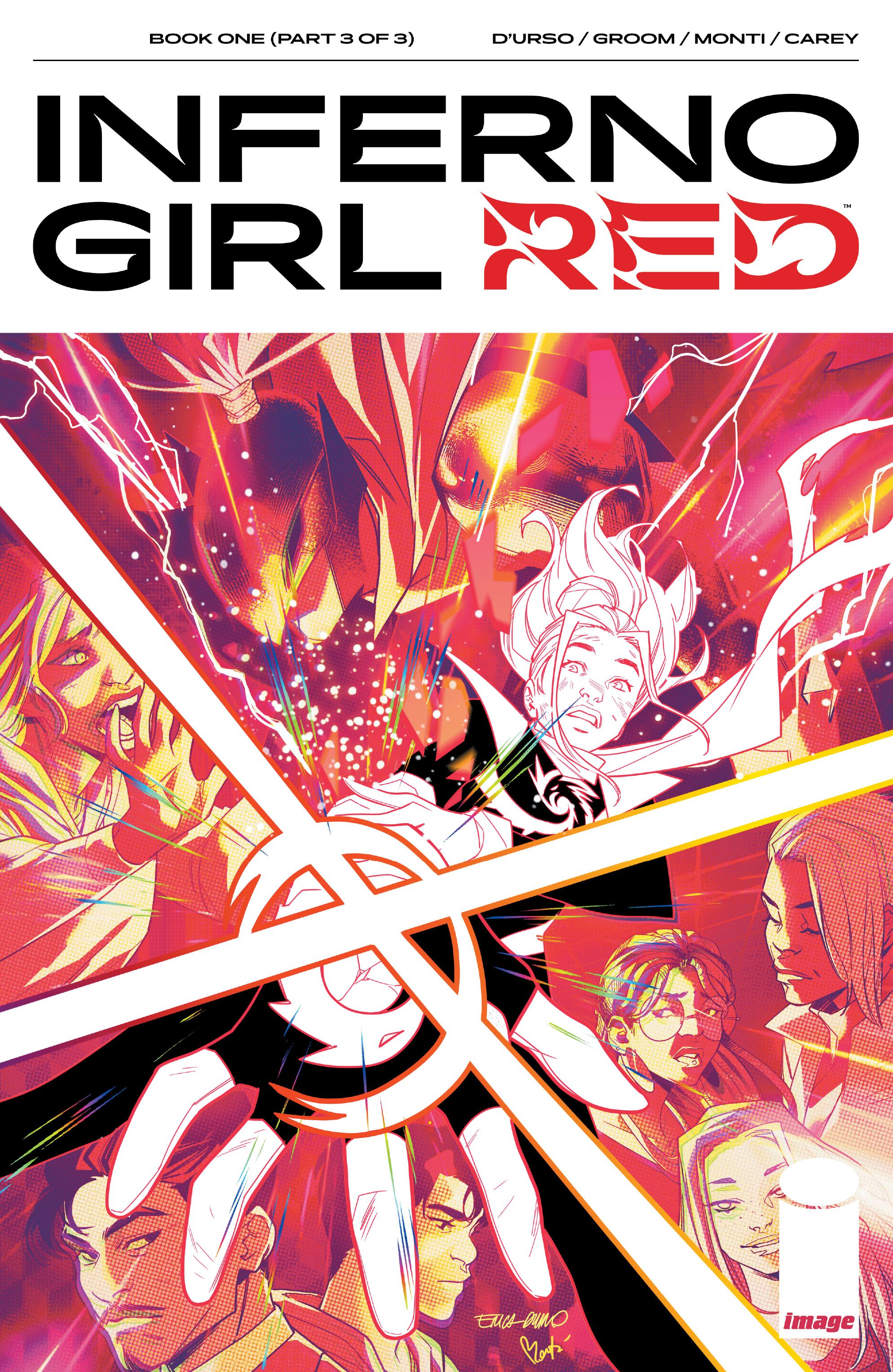 Read online Inferno Girl Red comic -  Issue #3 - 1