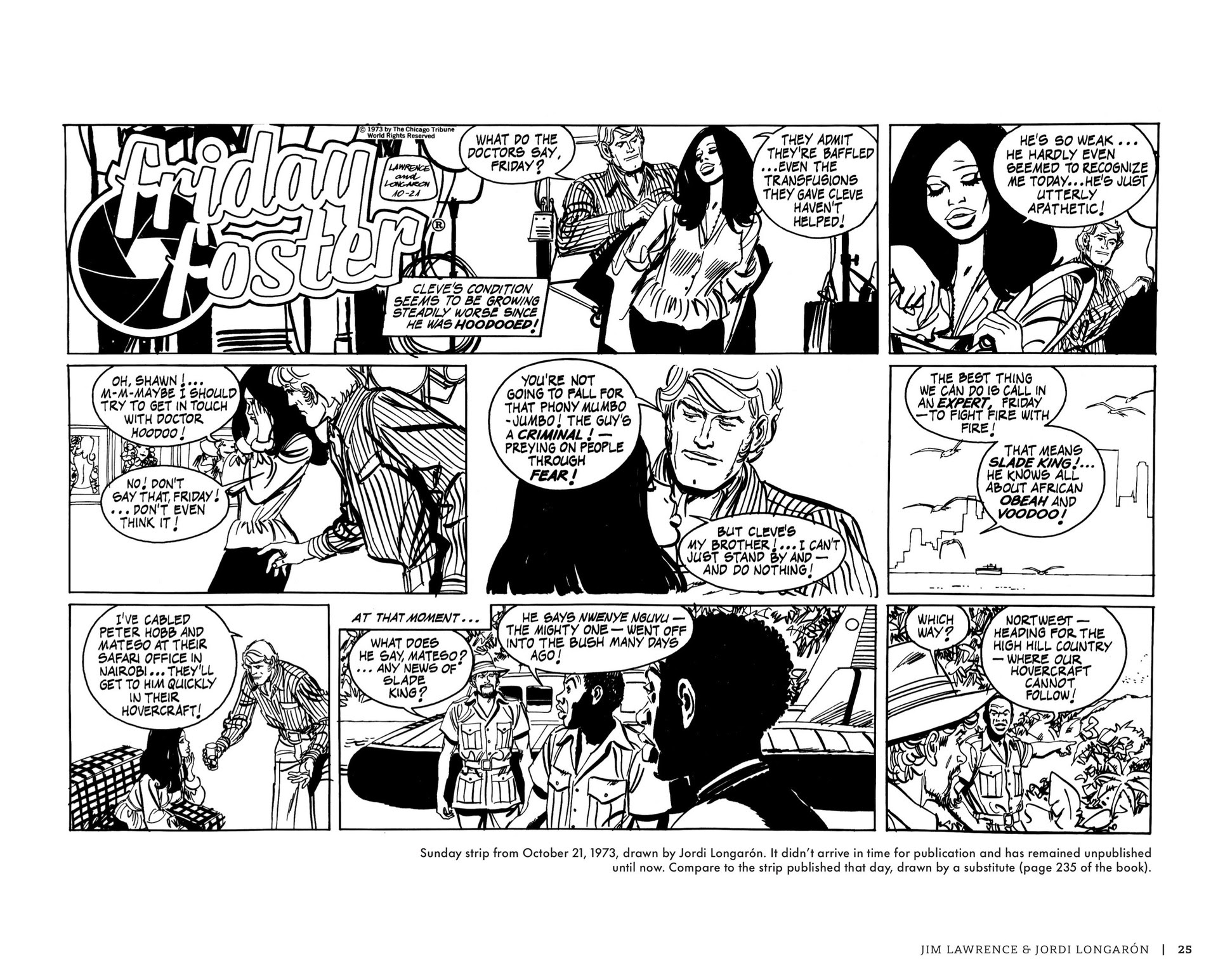 Read online Friday Foster: The Sunday Strips comic -  Issue # TPB (Part 1) - 26