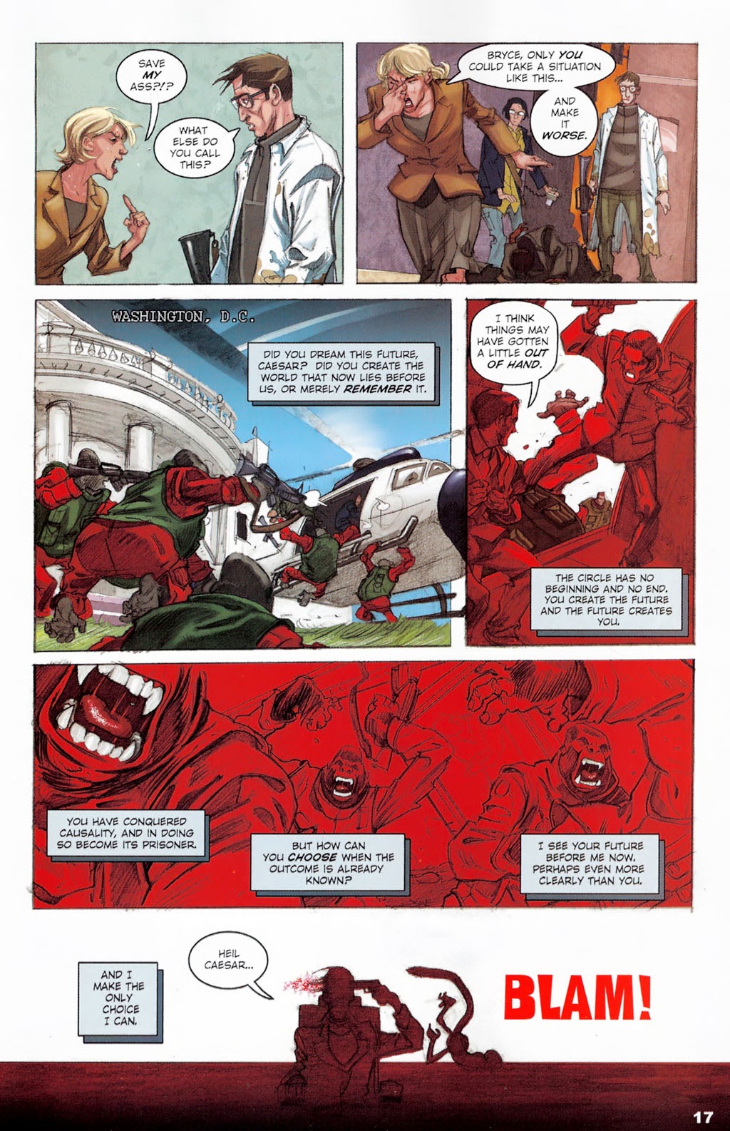 Read online Revolution on the Planet of the Apes comic -  Issue #4 - 19