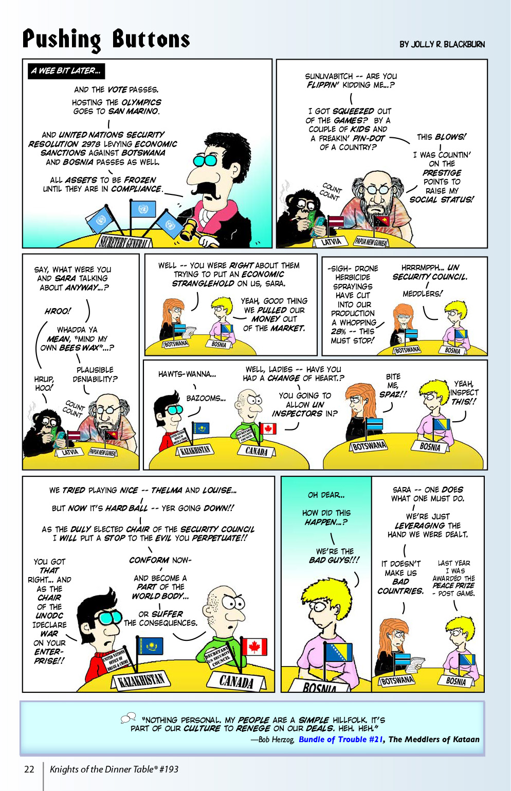 Read online Knights of the Dinner Table comic -  Issue #193 - 24