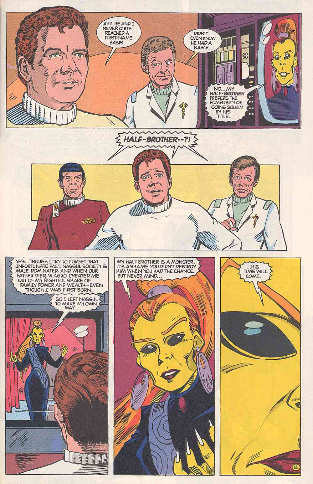 Read online Star Trek (1989) comic -  Issue #22 - 13