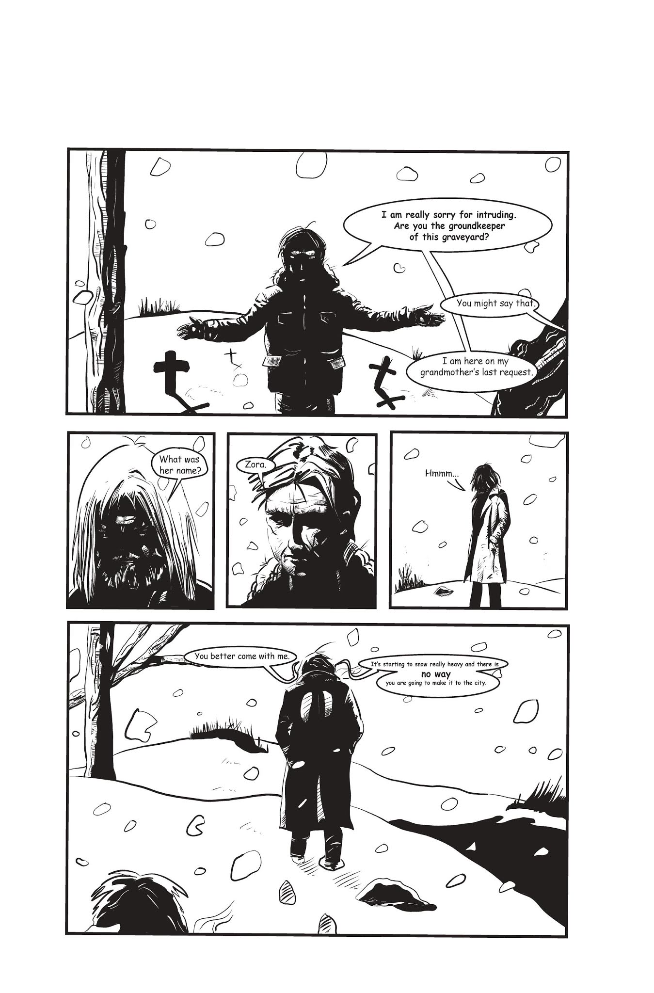 Read online For All the little Souls-In the beginning comic -  Issue #1 - 5