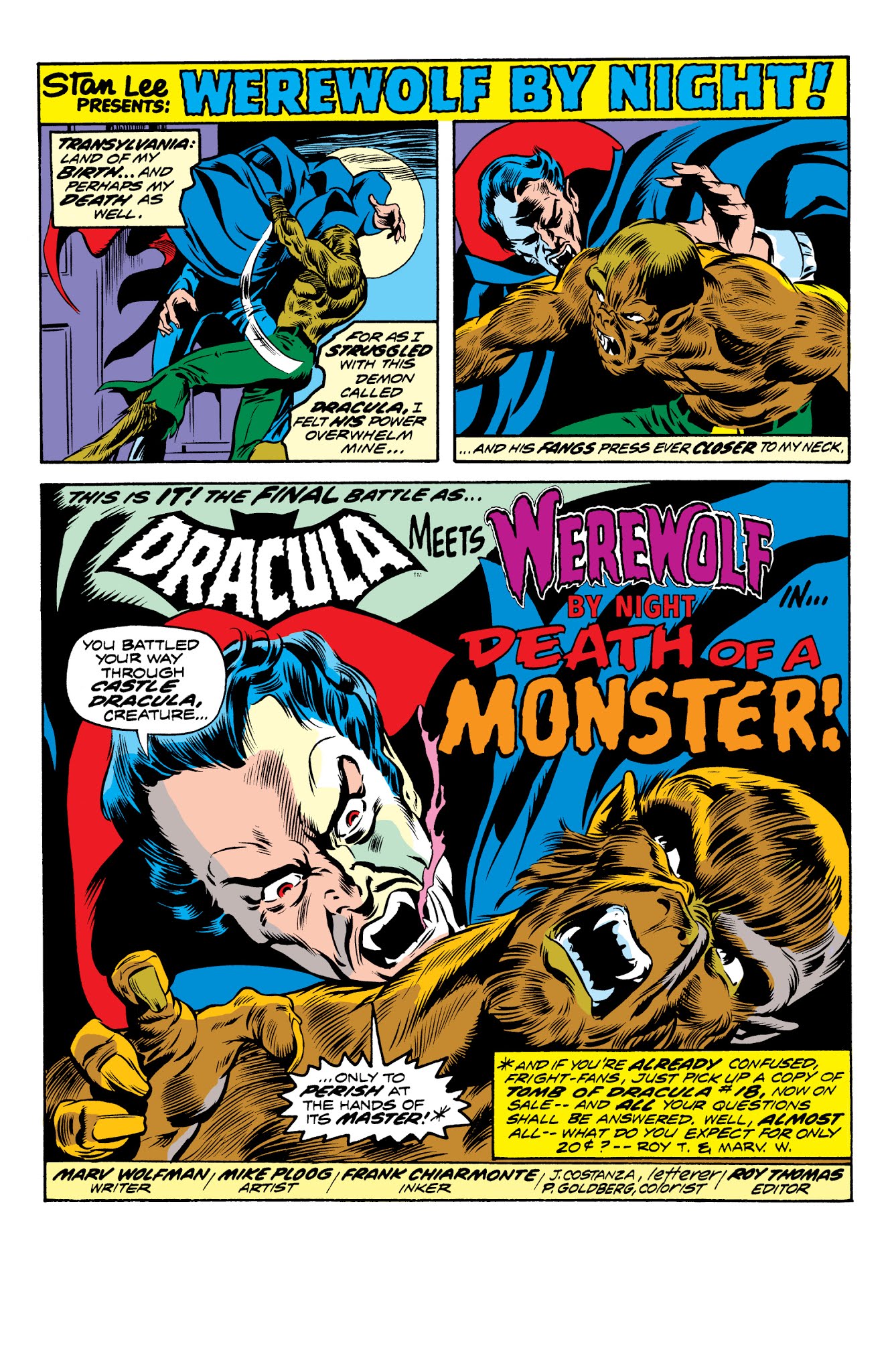 Read online Werewolf By Night: The Complete Collection comic -  Issue # TPB 1 (Part 5) - 7