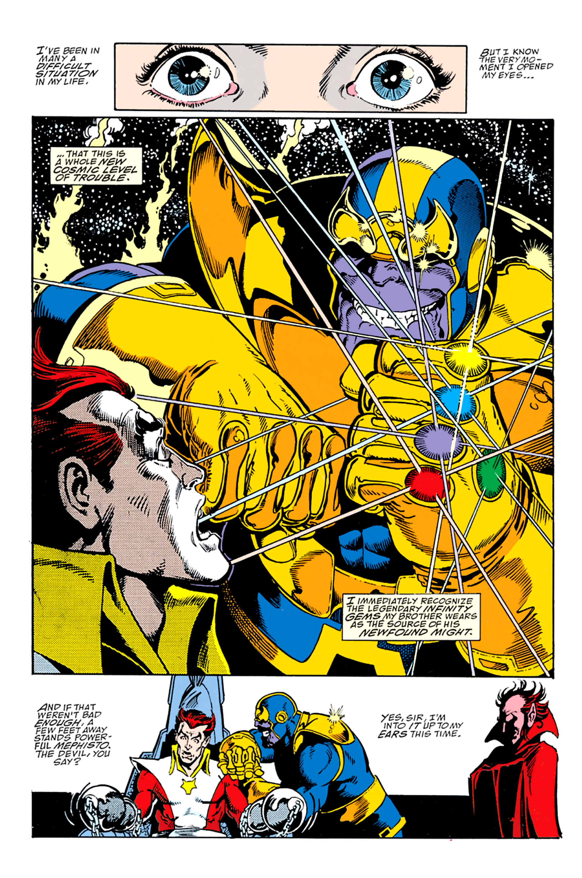 Read online Infinity Gauntlet (1991) comic -  Issue #2 - 11