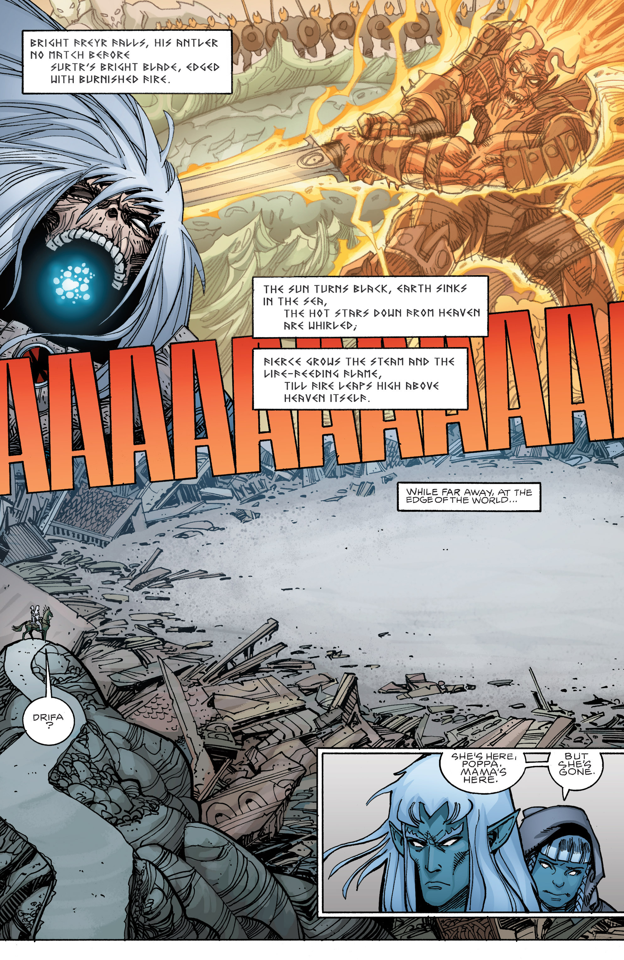 Read online Ragnarok comic -  Issue #5 - 18
