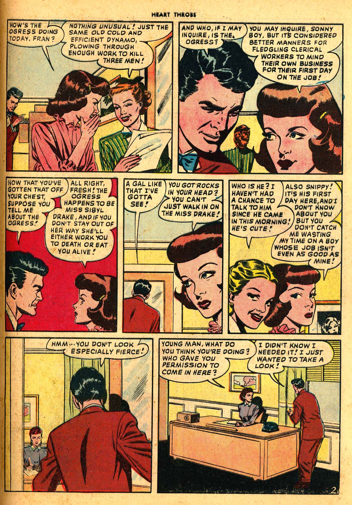 Read online Heart Throbs comic -  Issue #1 - 29