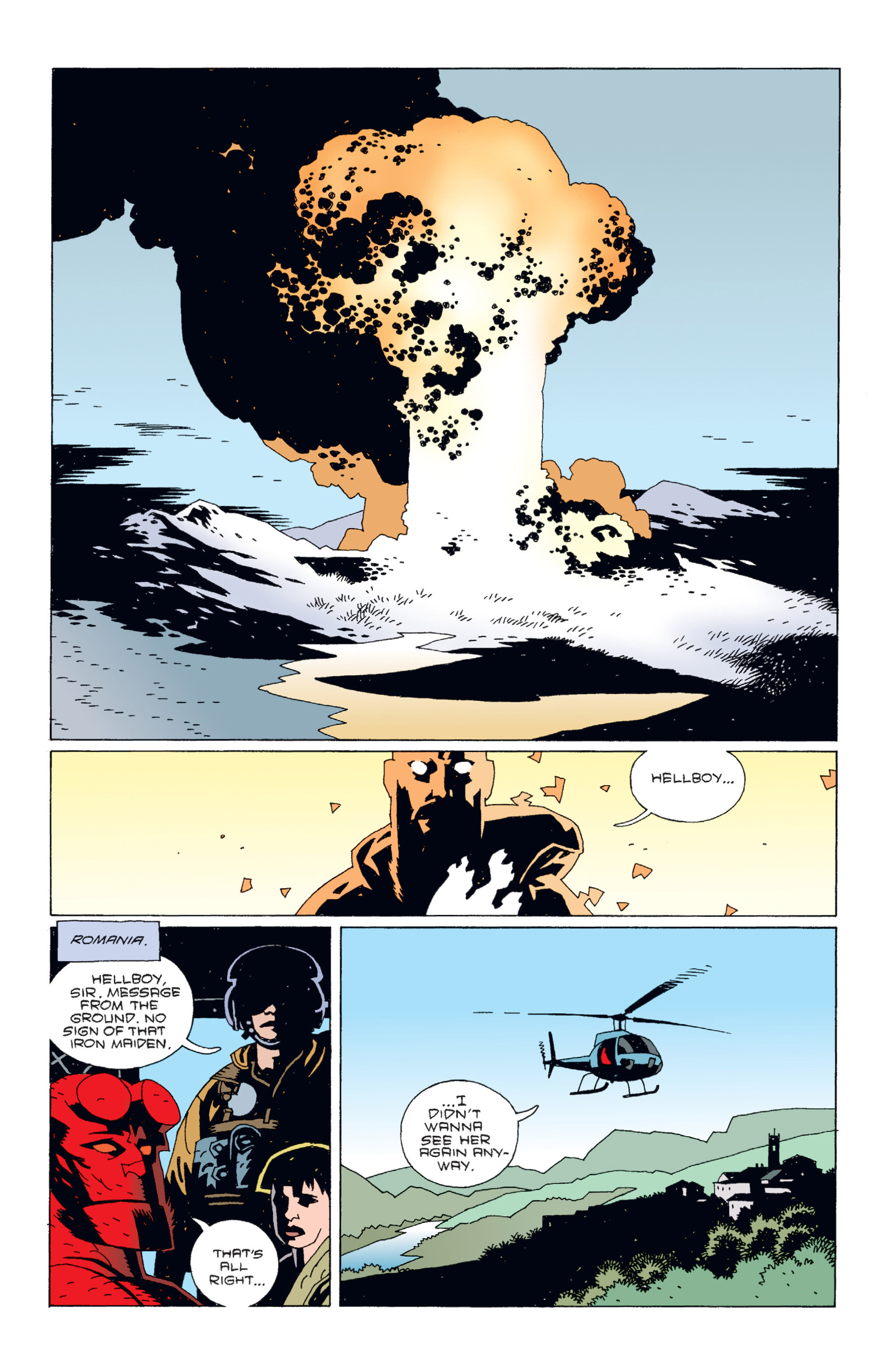 Read online Hellboy comic -  Issue #2 - 130
