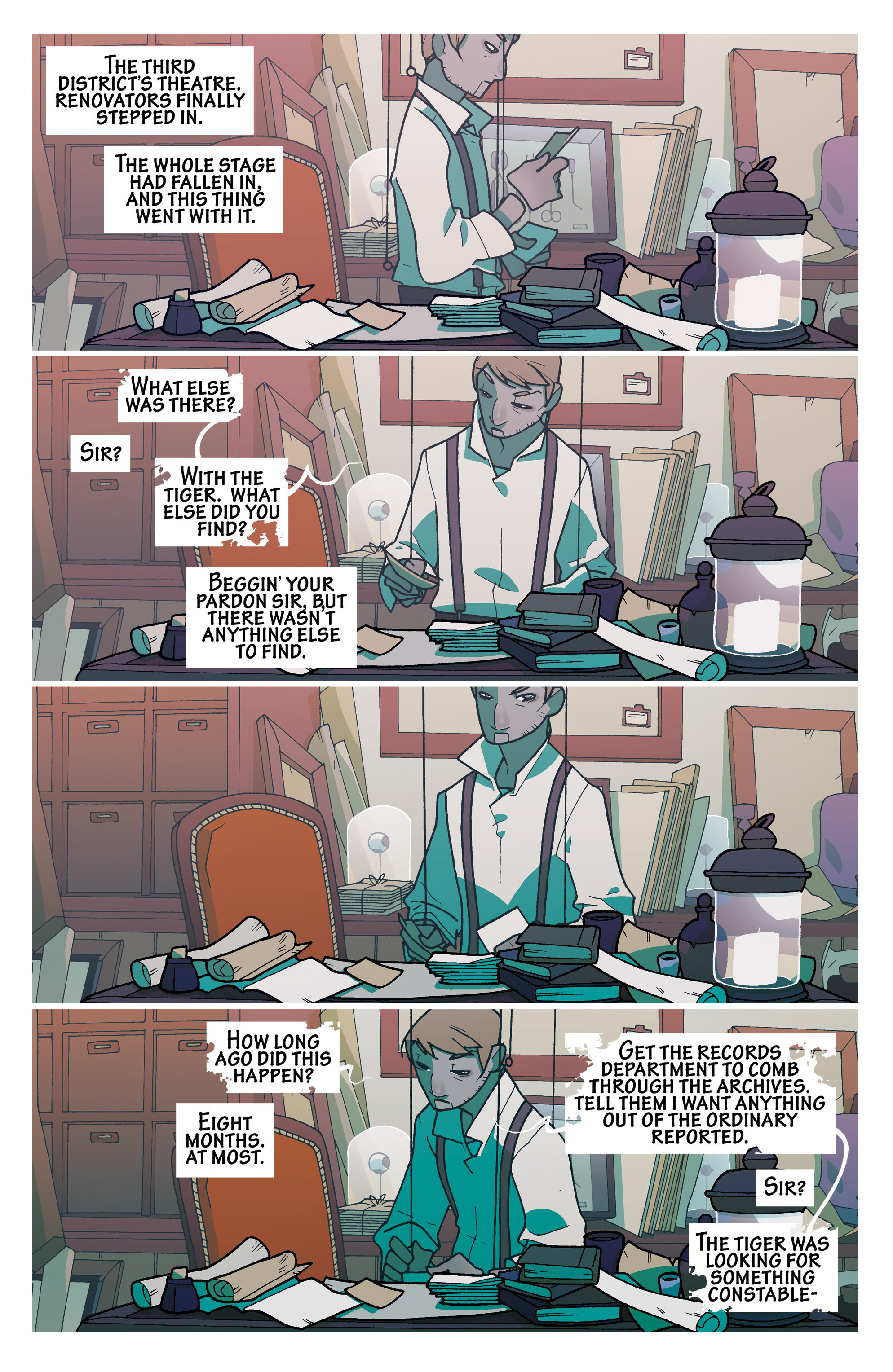 Read online Hinges: Paper Tigers comic -  Issue # TPB - 5