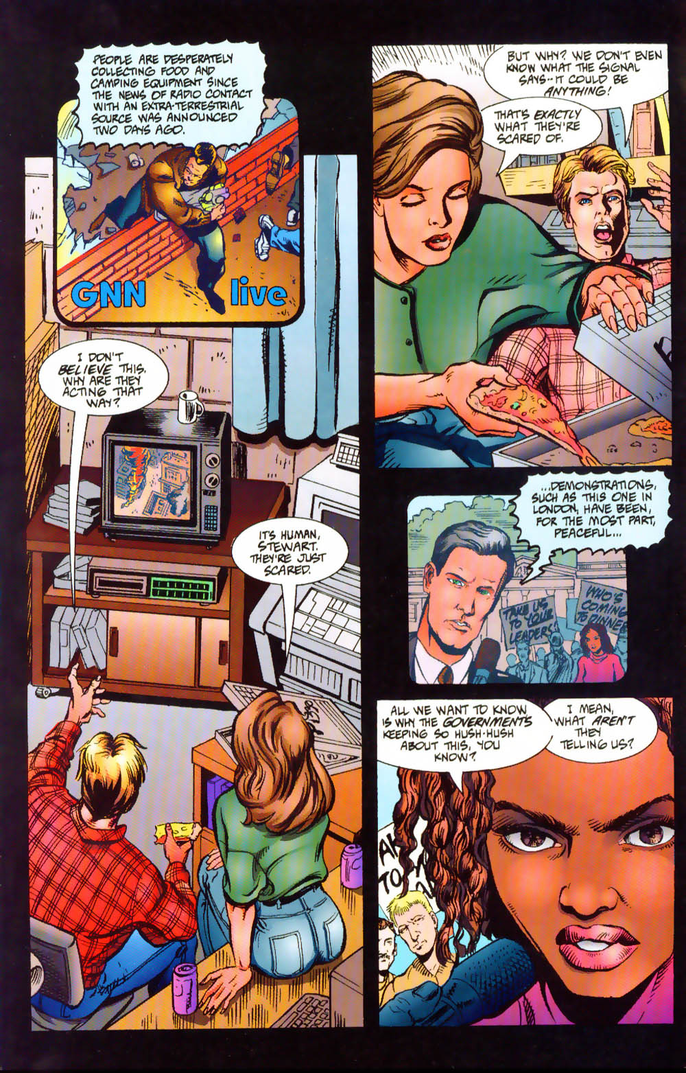 Read online Leonard Nimoy's Primortals (1995) comic -  Issue #3 - 5