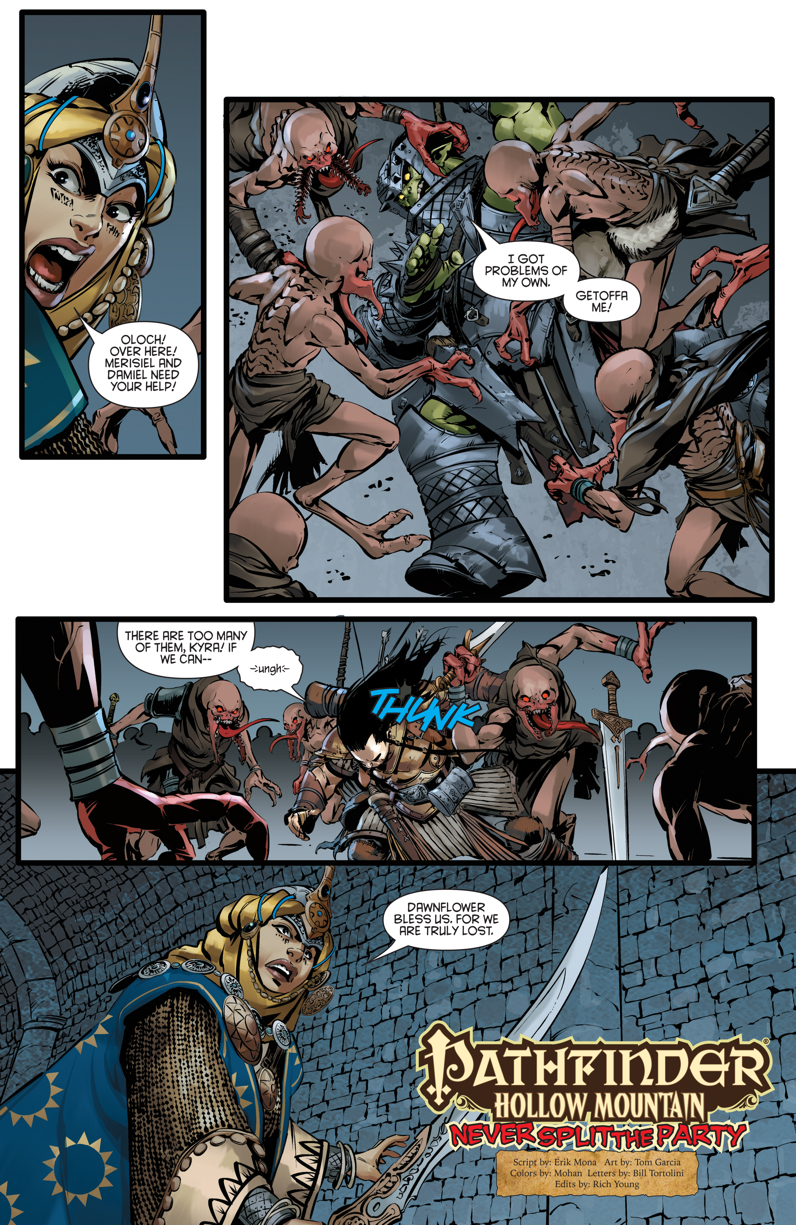 Read online Pathfinder: Hollow Mountain comic -  Issue #4 - 10