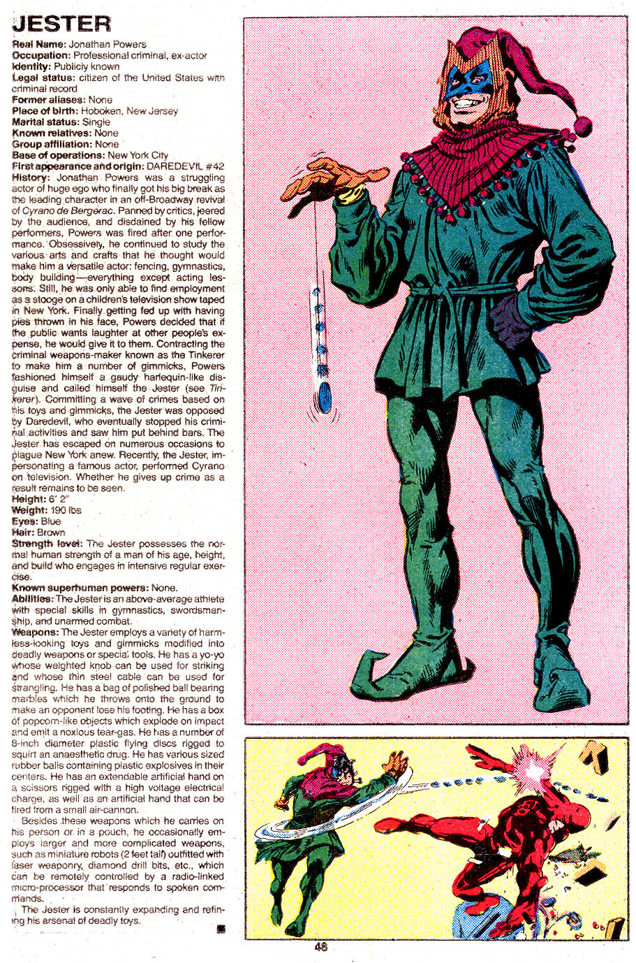 Read online The Official Handbook of the Marvel Universe Deluxe Edition comic -  Issue #6 - 50