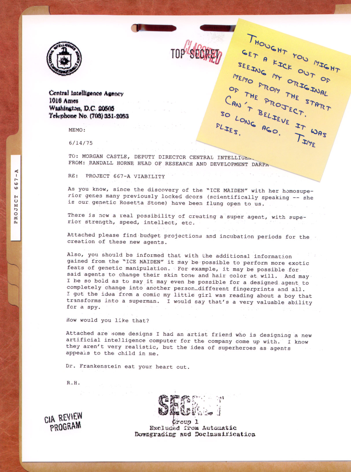 Read online Athena Inc. Agent Roster comic -  Issue # Full - 5