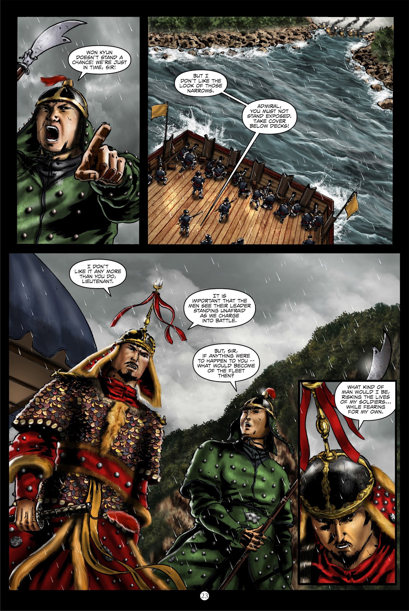 Read online Yi Soon Shin: Warrior and Defender comic -  Issue # TPB (Part 1) - 60