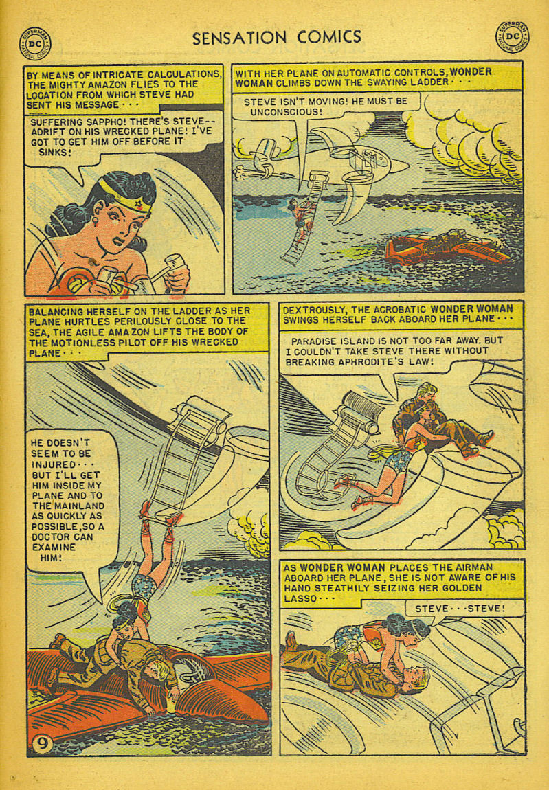 Read online Sensation (Mystery) Comics comic -  Issue #104 - 11