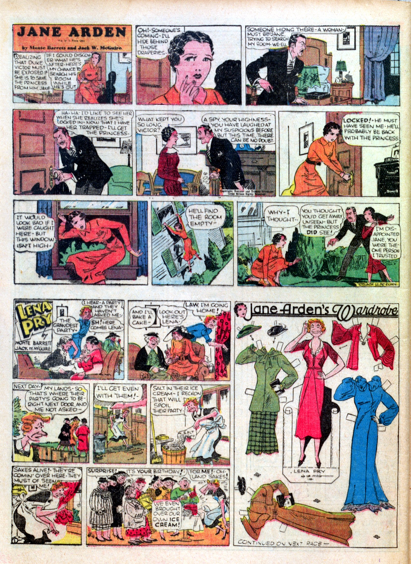 Read online Famous Funnies comic -  Issue #20 - 54