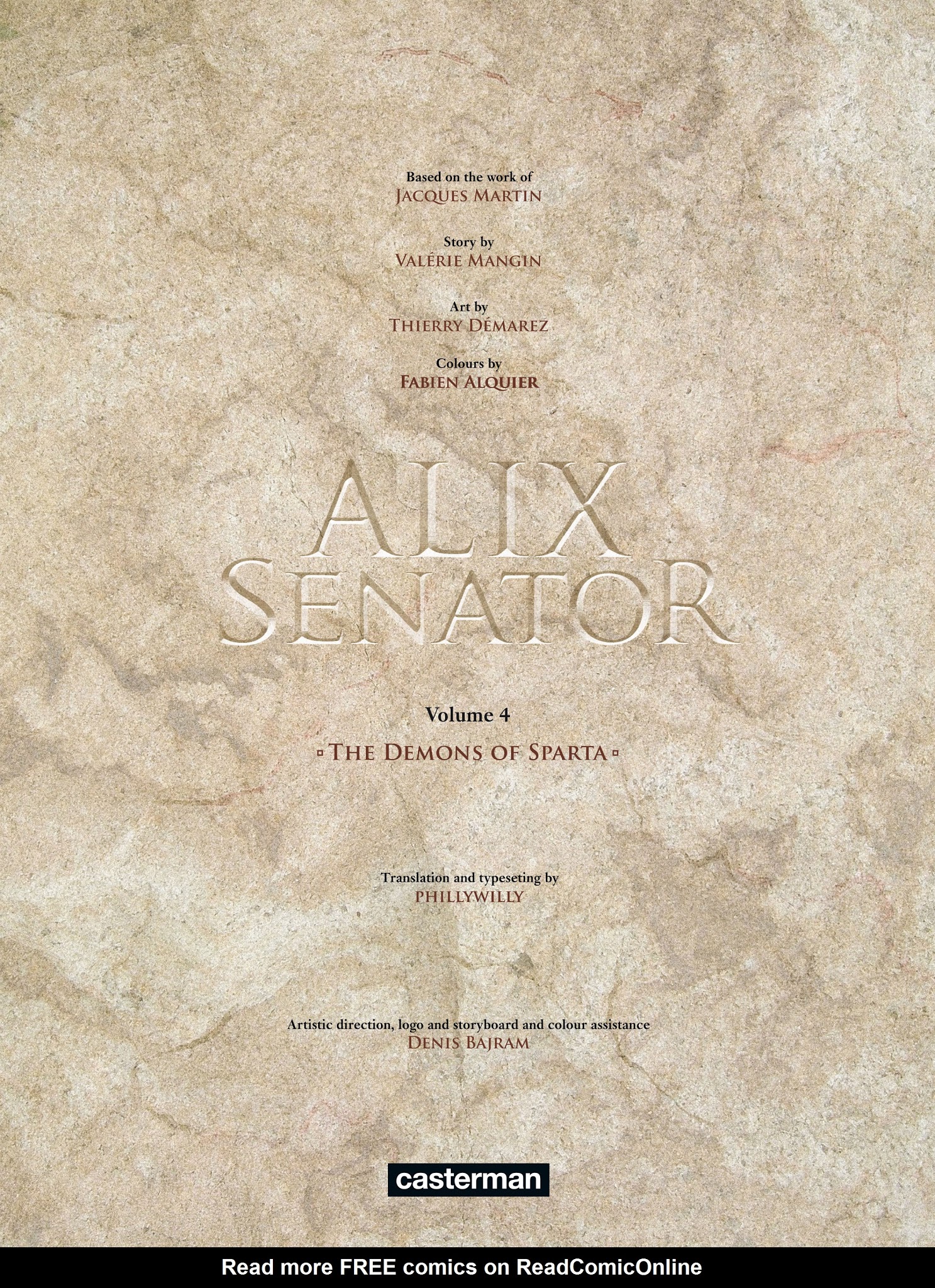 Read online Alix Senator comic -  Issue #4 - 2