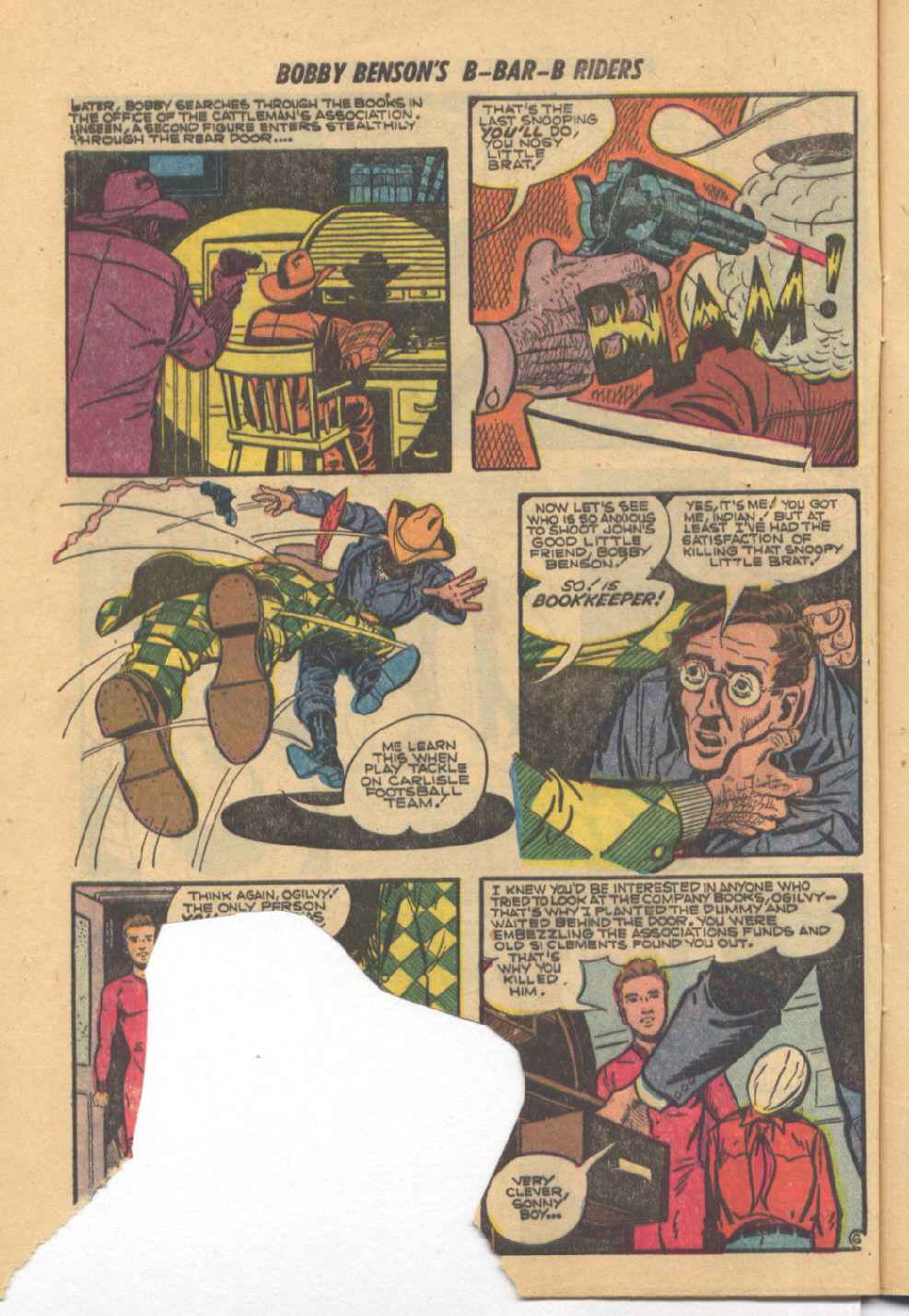 Read online Bobby Benson's B-Bar-B Riders comic -  Issue #19 - 8