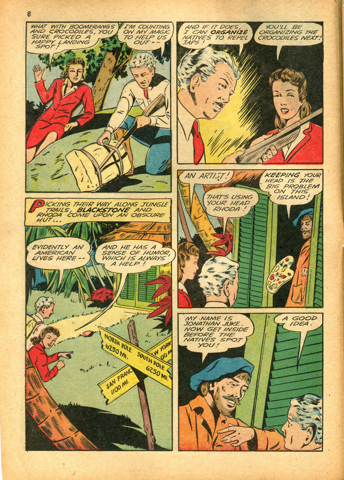 Read online Super-Magician Comics comic -  Issue #15 - 8