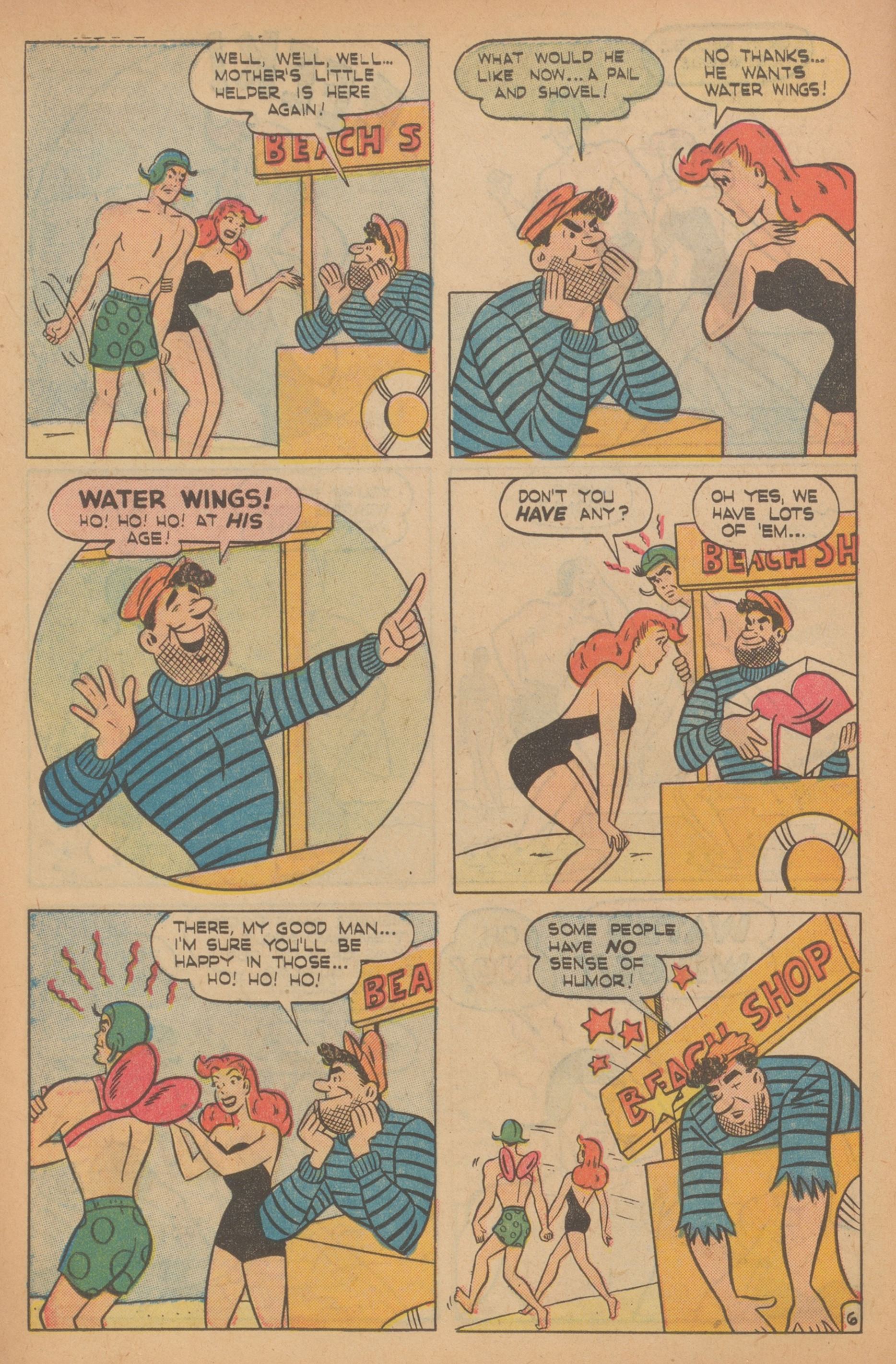 Read online Nellie The Nurse (1945) comic -  Issue #22 - 16