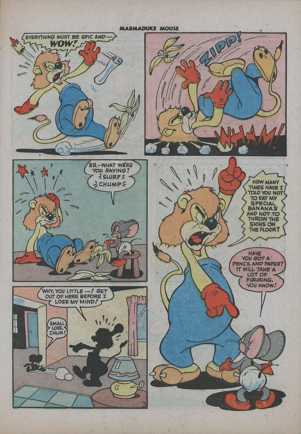Read online Marmaduke Mouse comic -  Issue #5 - 5