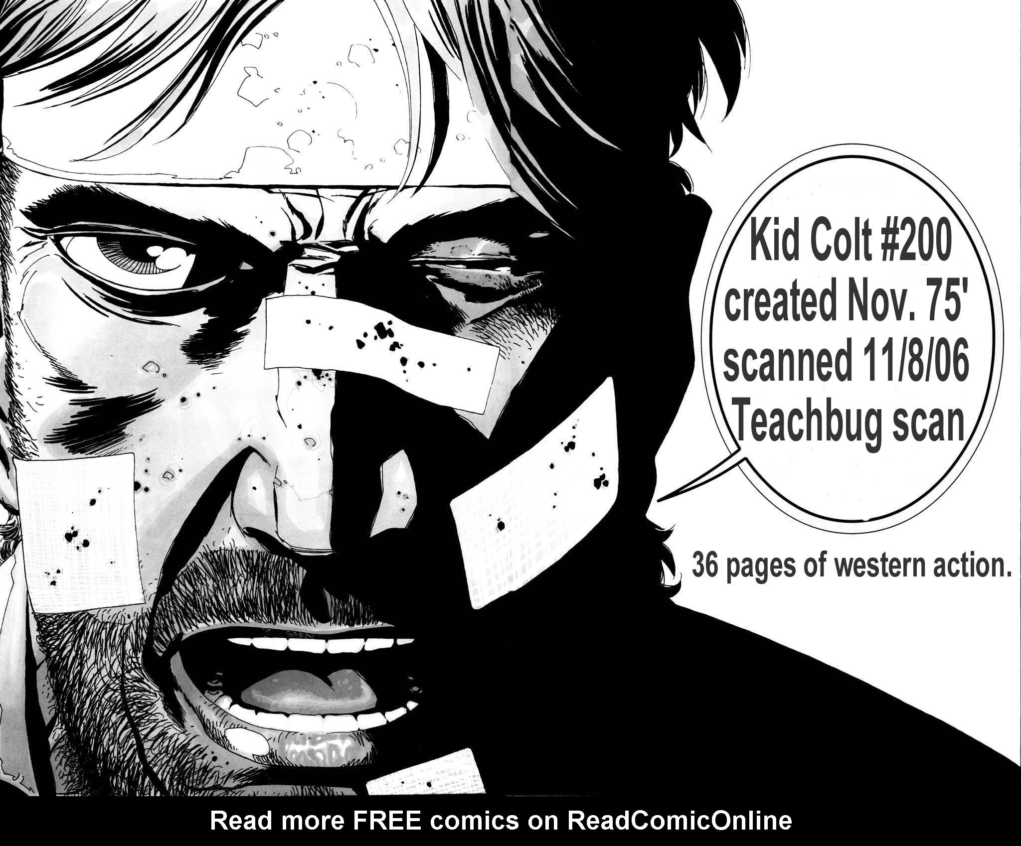 Read online Kid Colt Outlaw comic -  Issue #200 - 37