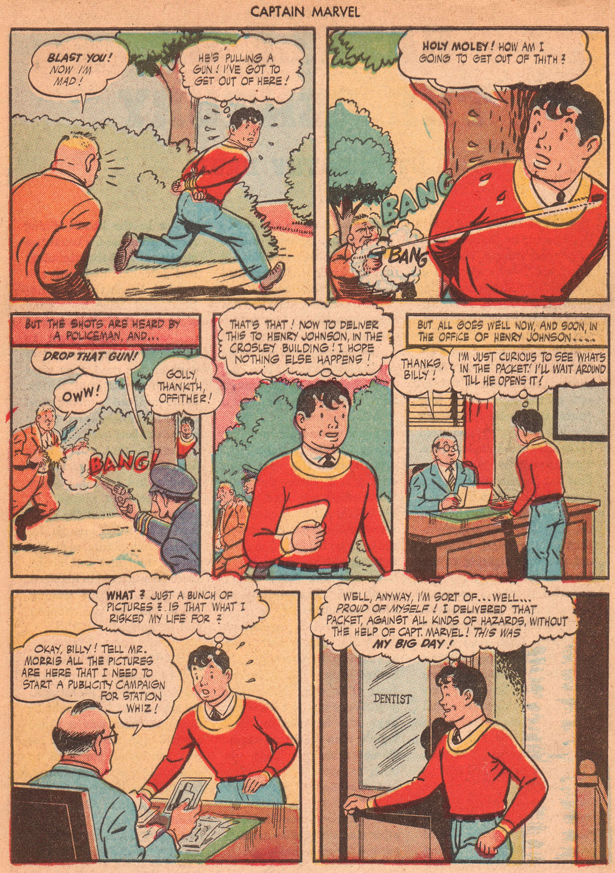 Read online Captain Marvel Adventures comic -  Issue #60 - 33