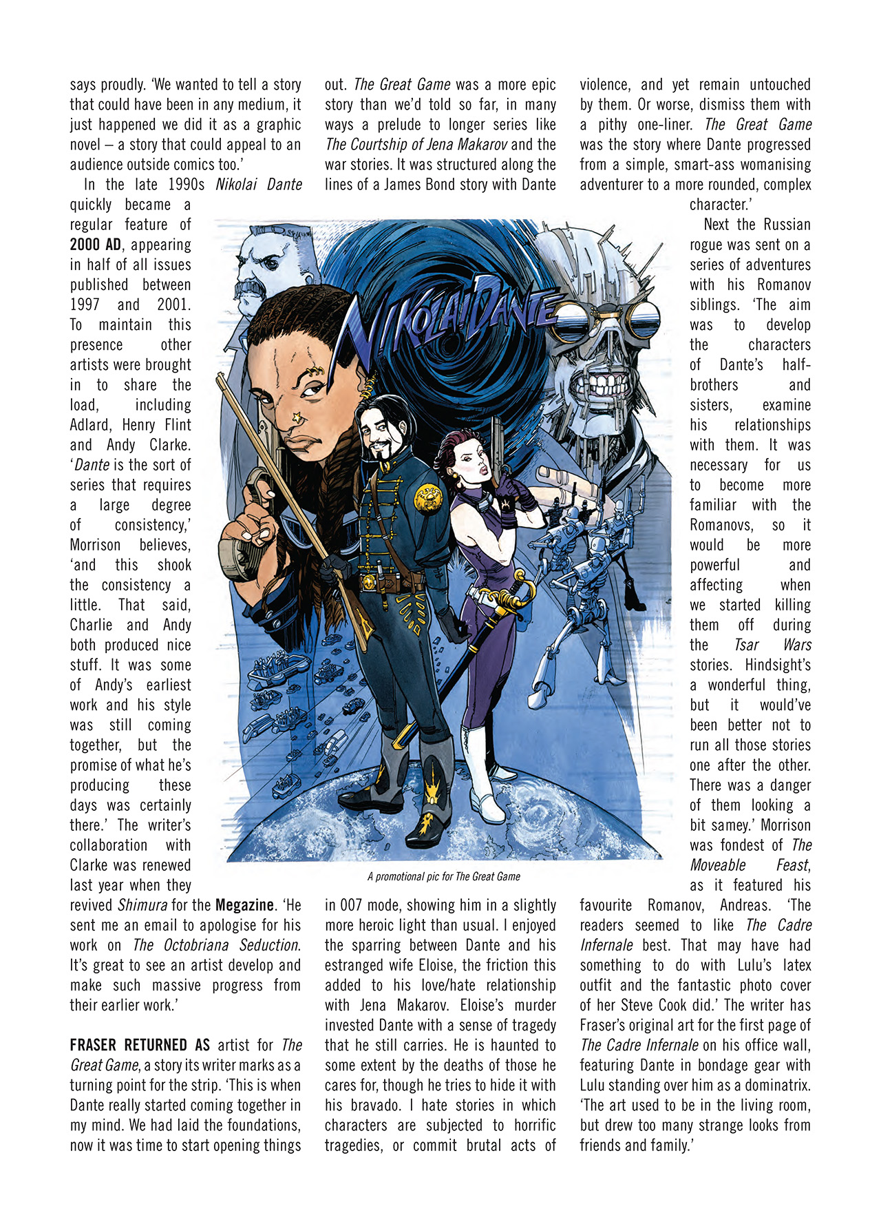 Read online Nikolai Dante comic -  Issue # TPB 11 - 214