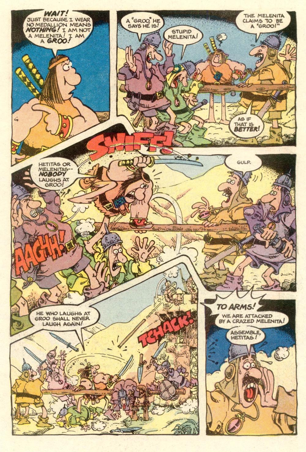 Read online Sergio Aragonés Groo the Wanderer comic -  Issue #3 - 9