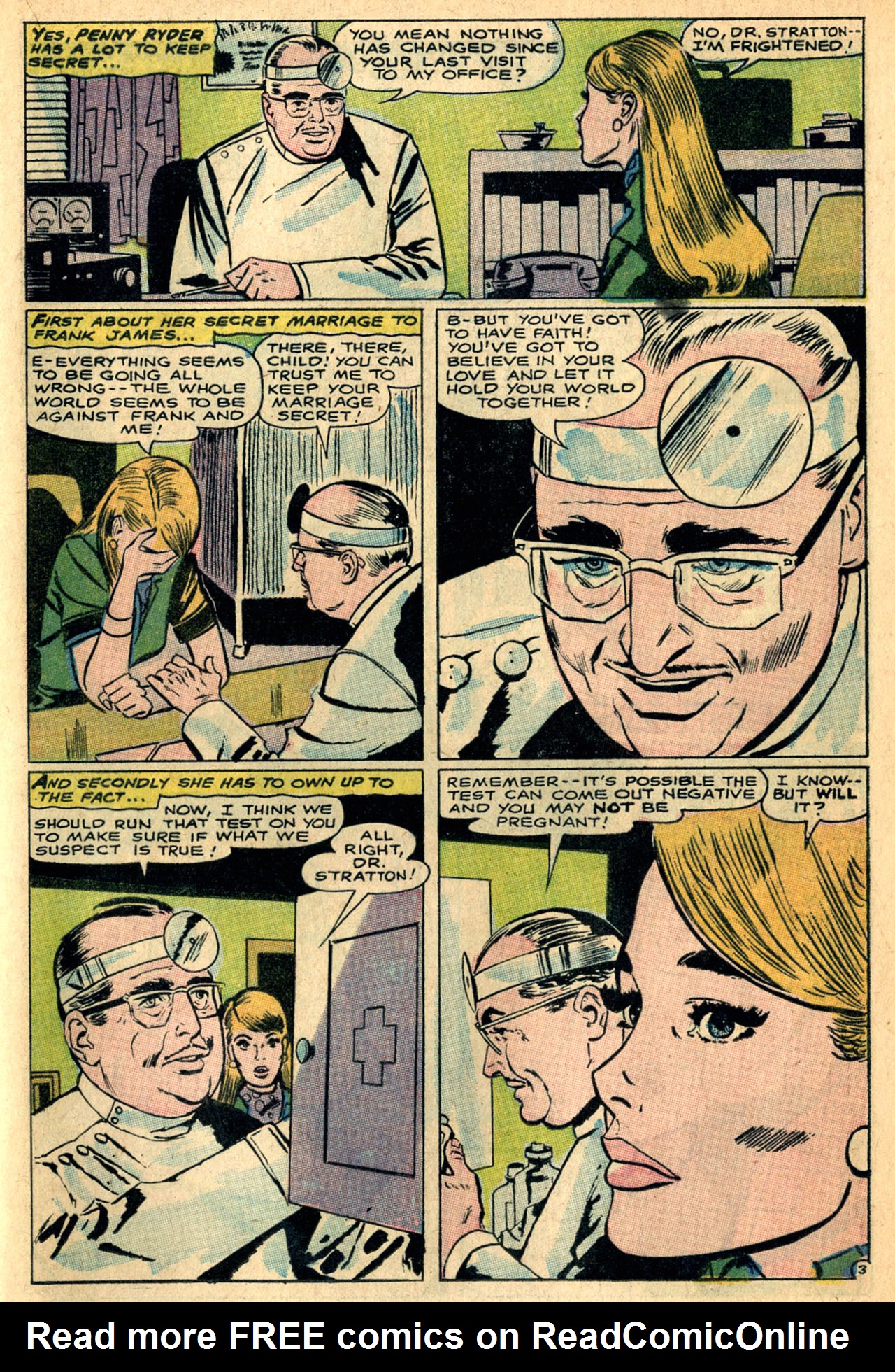 Read online Heart Throbs comic -  Issue #111 - 21