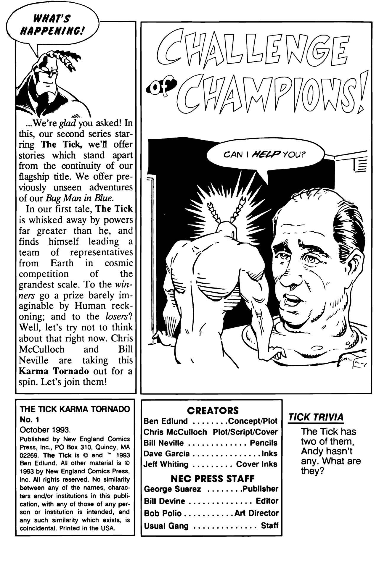 Read online The Tick: Karma Tornado comic -  Issue #1 - 6