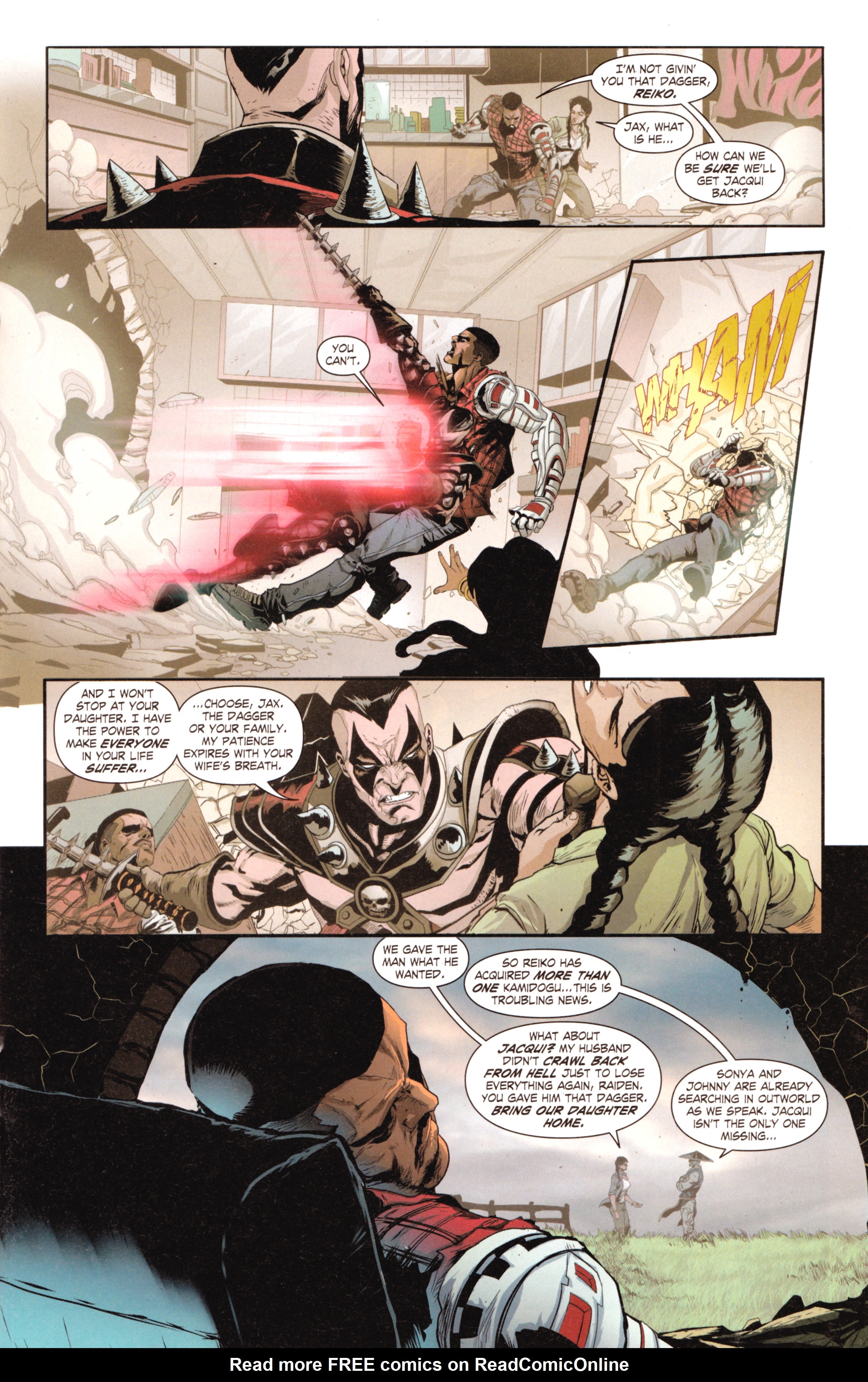 Read online Mortal Kombat X [II] comic -  Issue #7 - 19
