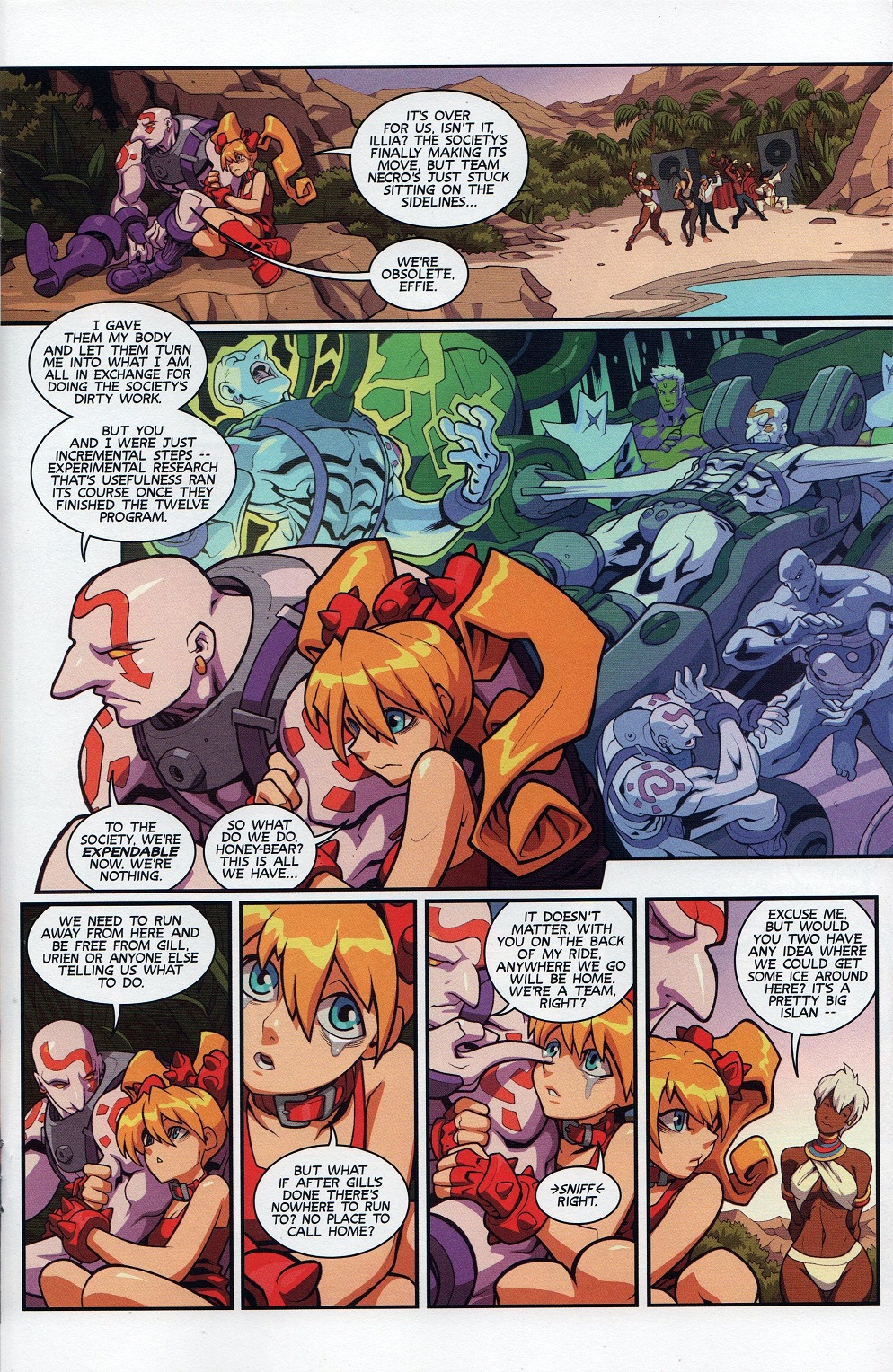 Read online Street Fighter Unlimited comic -  Issue #7 - 15