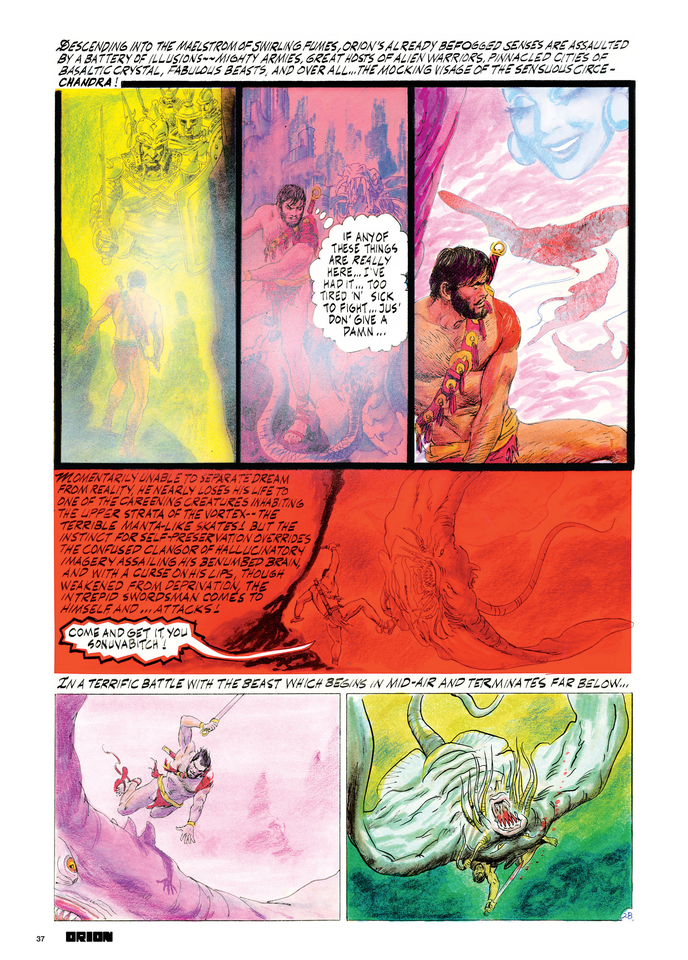 Read online Orion and Edge of Chaos comic -  Issue # TPB - 38