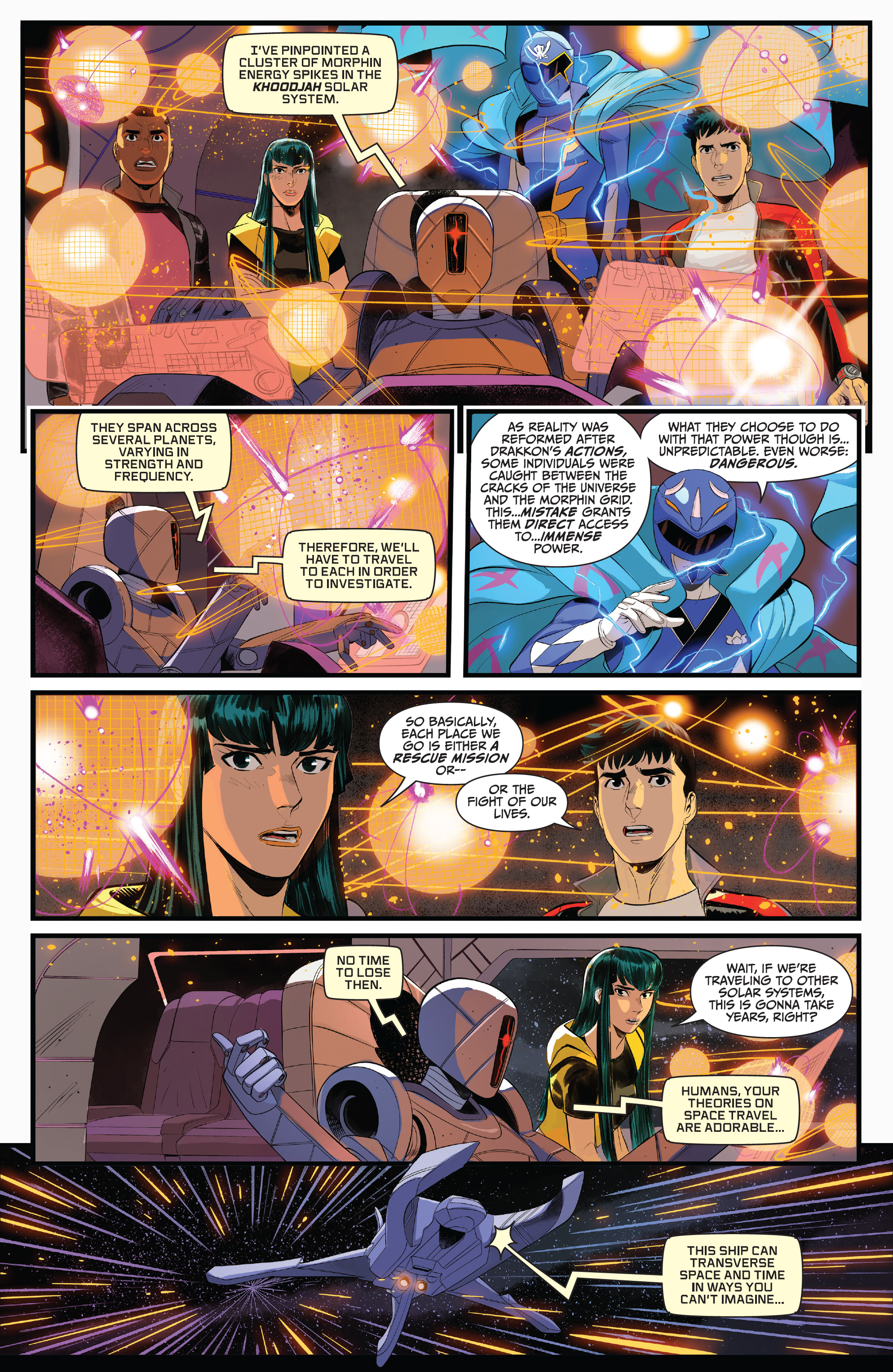 Read online Saban's Go Go Power Rangers comic -  Issue #29 - 18