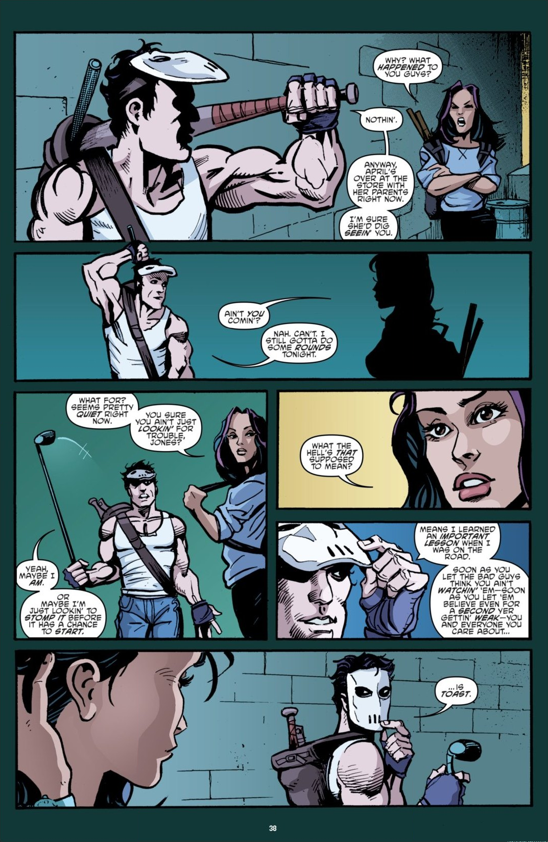 Read online Teenage Mutant Ninja Turtles: The IDW Collection comic -  Issue # TPB 7 (Part 1) - 38