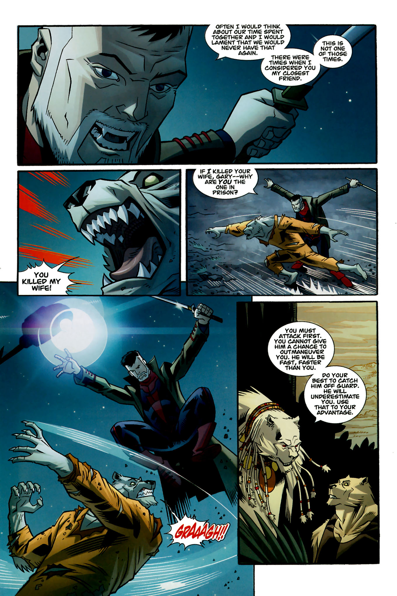 Read online The Astounding Wolf-Man comic -  Issue #16 - 3