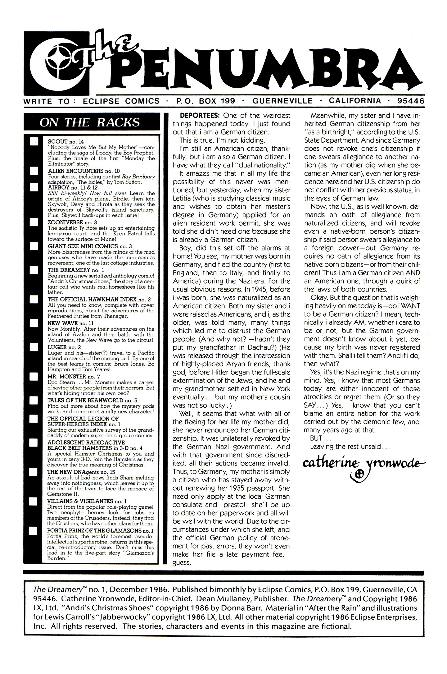 Read online The Dreamery comic -  Issue #1 - 2