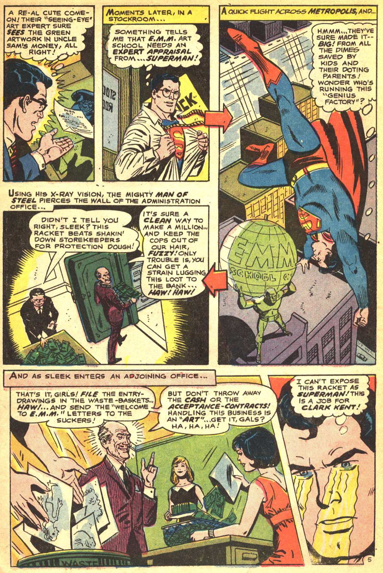 Read online Superman (1939) comic -  Issue #211 - 6