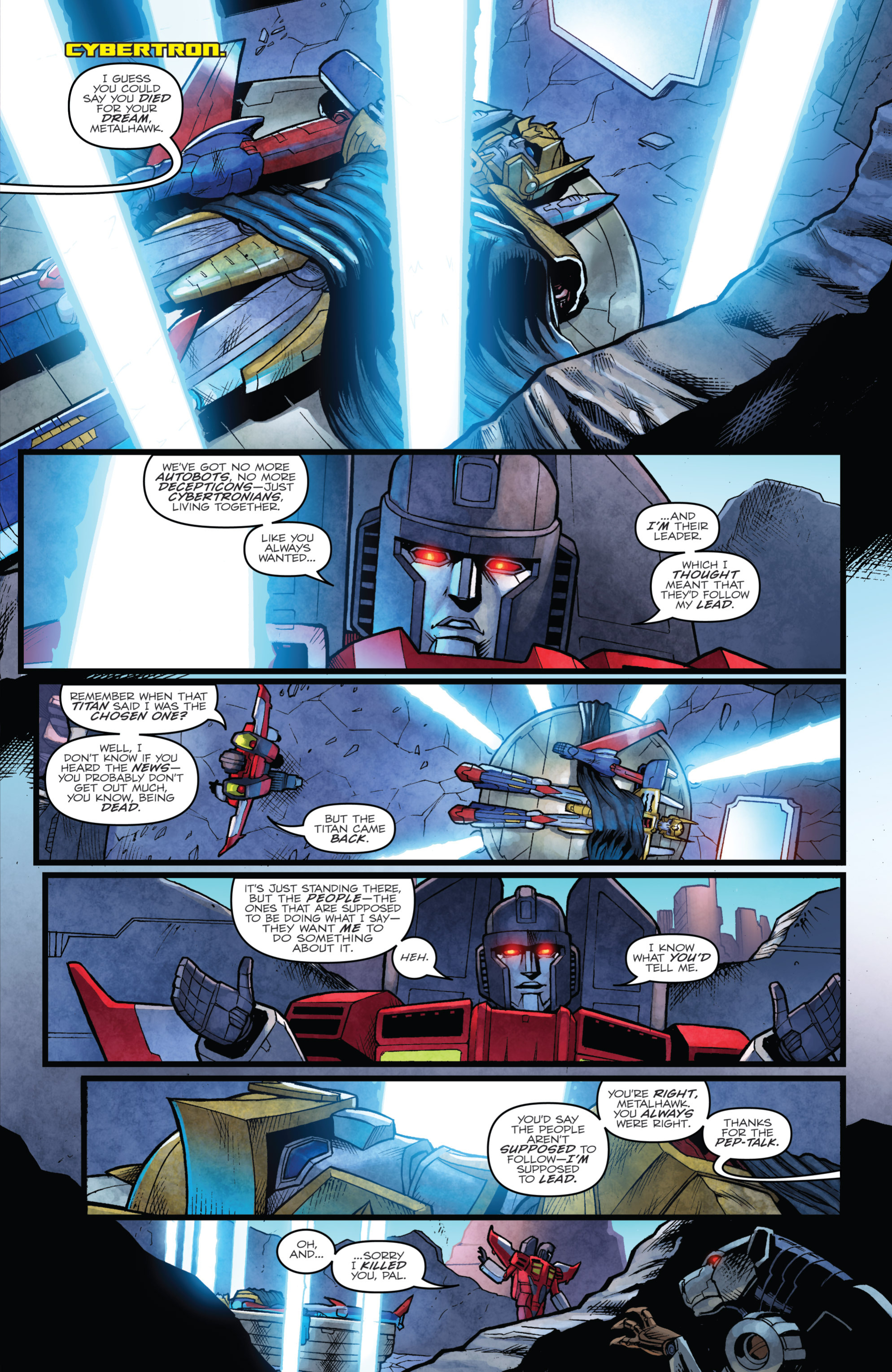 Read online Transformers: Robots In Disguise (2012) comic -  Issue #23 - 5