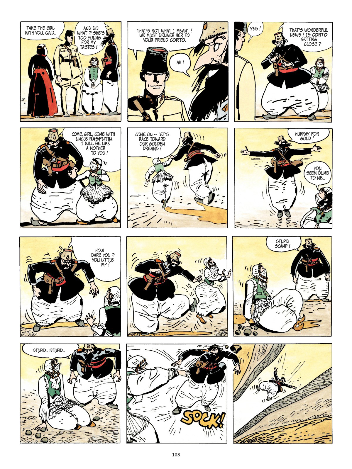 Read online Corto Maltese comic -  Issue # TPB 11 - 106