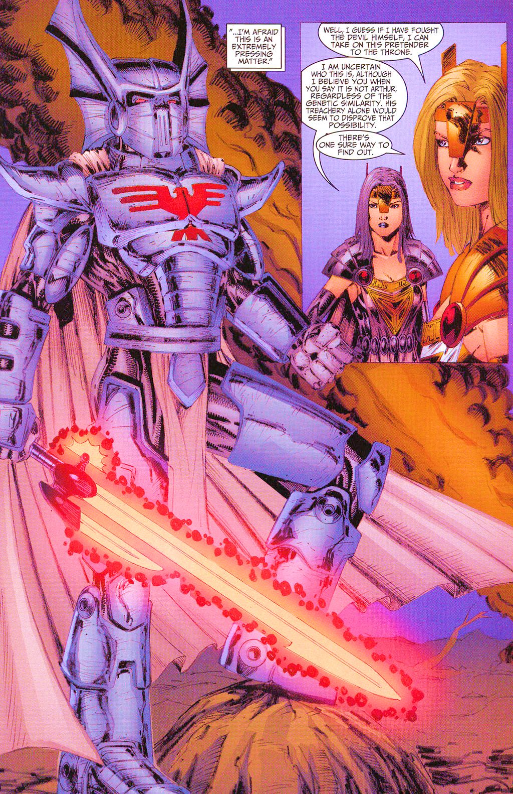 Read online Lady Pendragon comic -  Issue #9 - 16